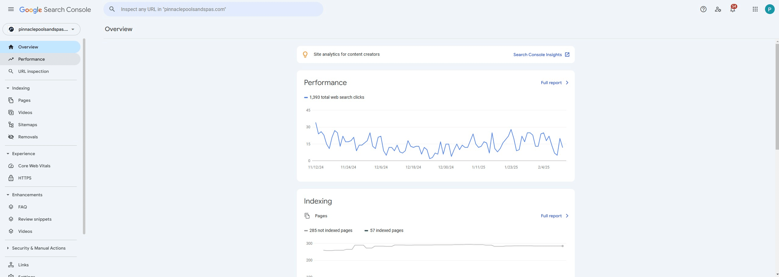 Click on "Performance"