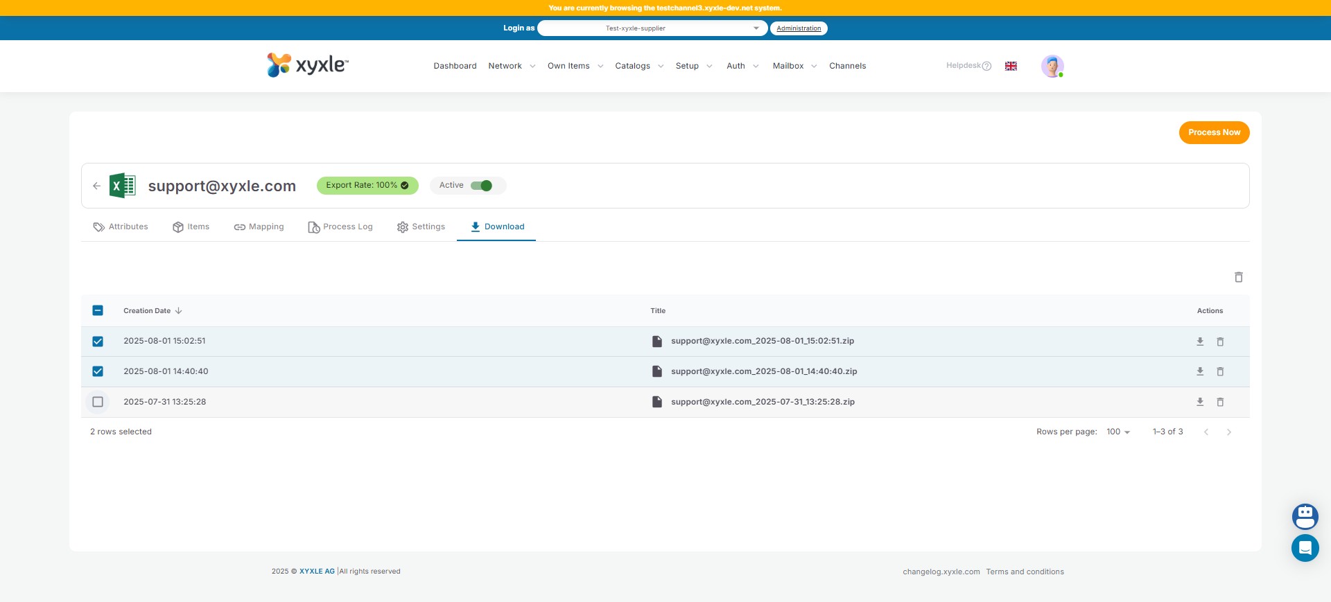 Either you can select multiple Excel files.