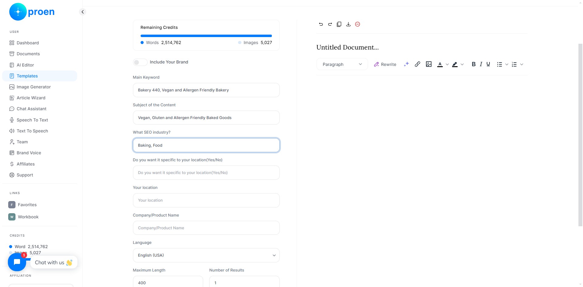 Type ‘Yes’ or ‘No’ if you want the SEO description to specific to your location