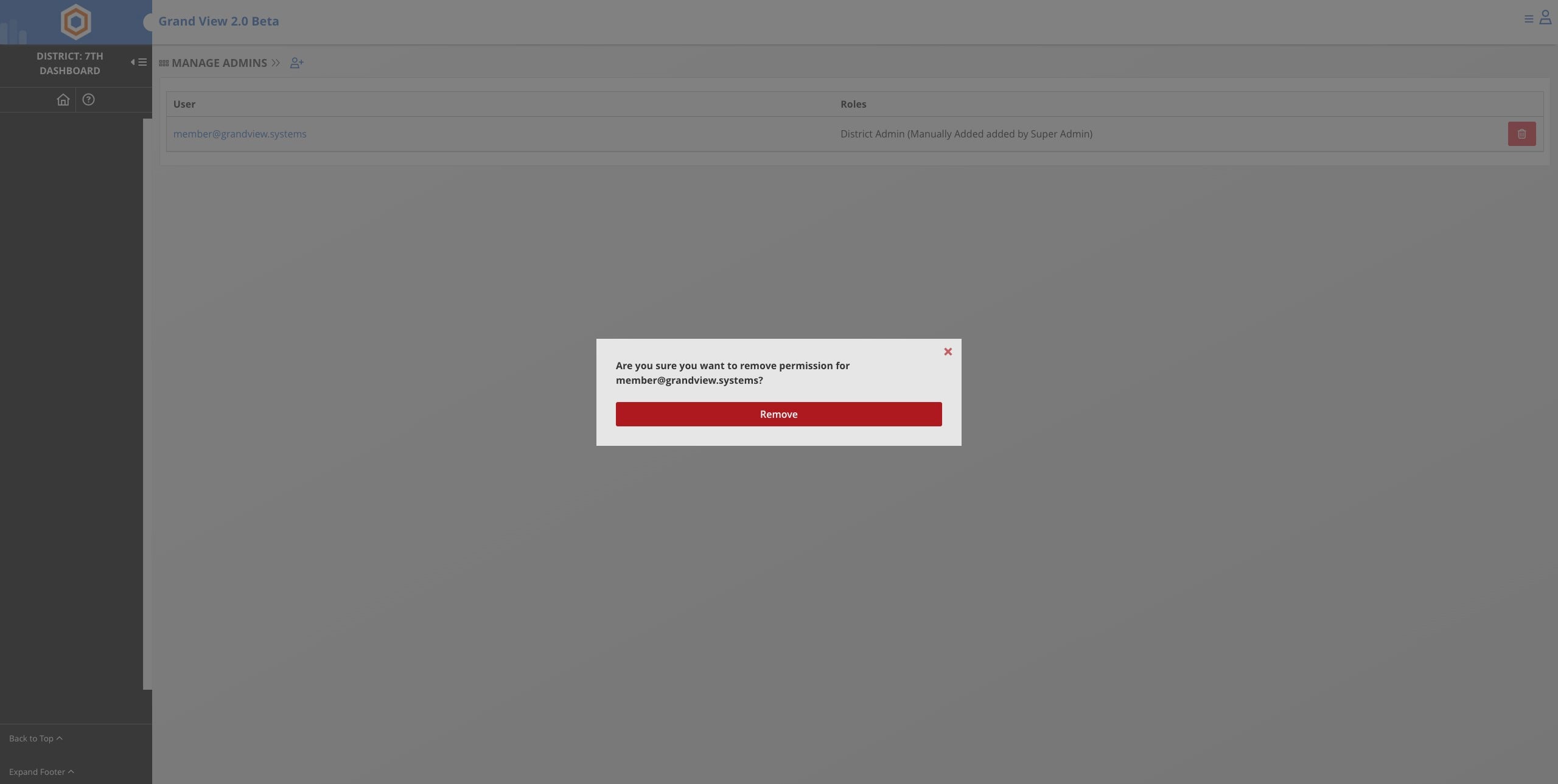 Click Remove