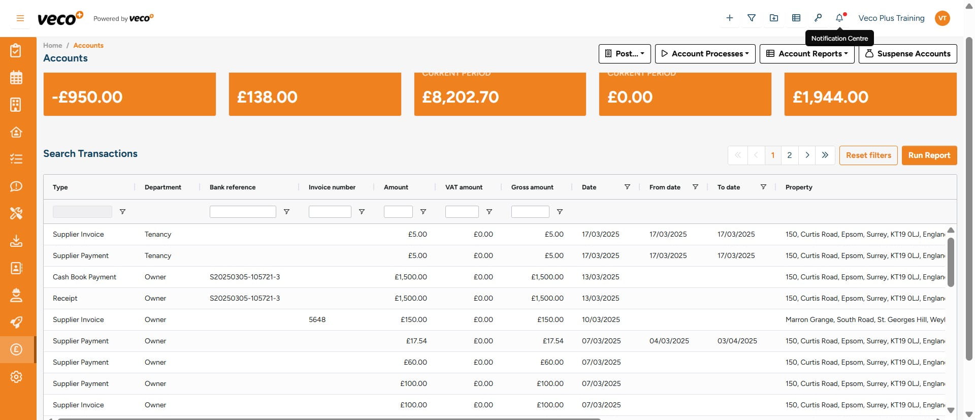 Once the upload has been completed, you will get a notification in the notification centre