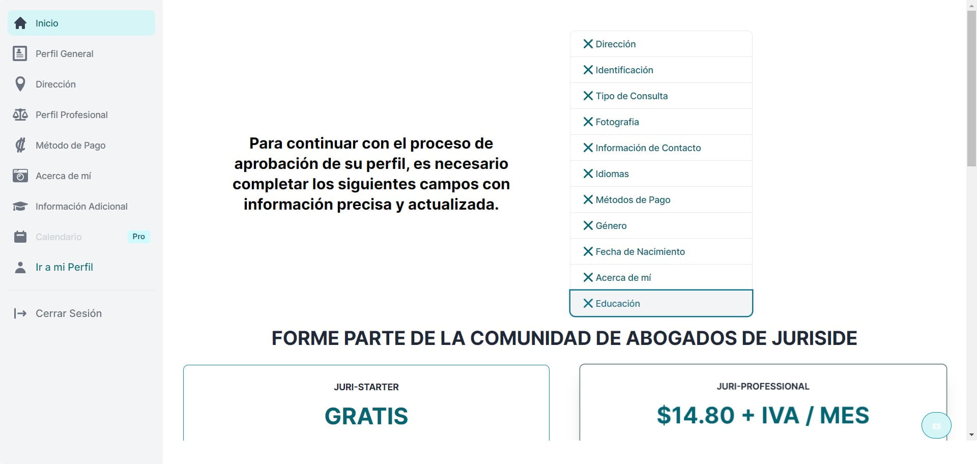 Incluya datos académicos relevantes sobre su profesión, como bachillerato, maestría, doctorados, capacitaciones y otros estudios.