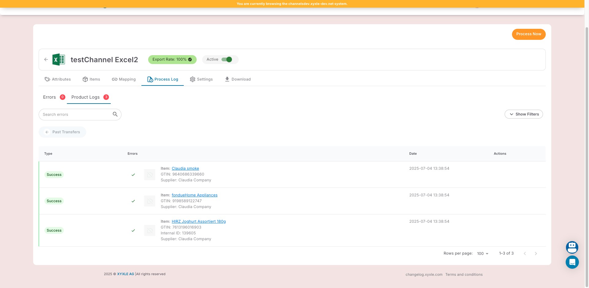 Click here to go back and see all Past Transfers.