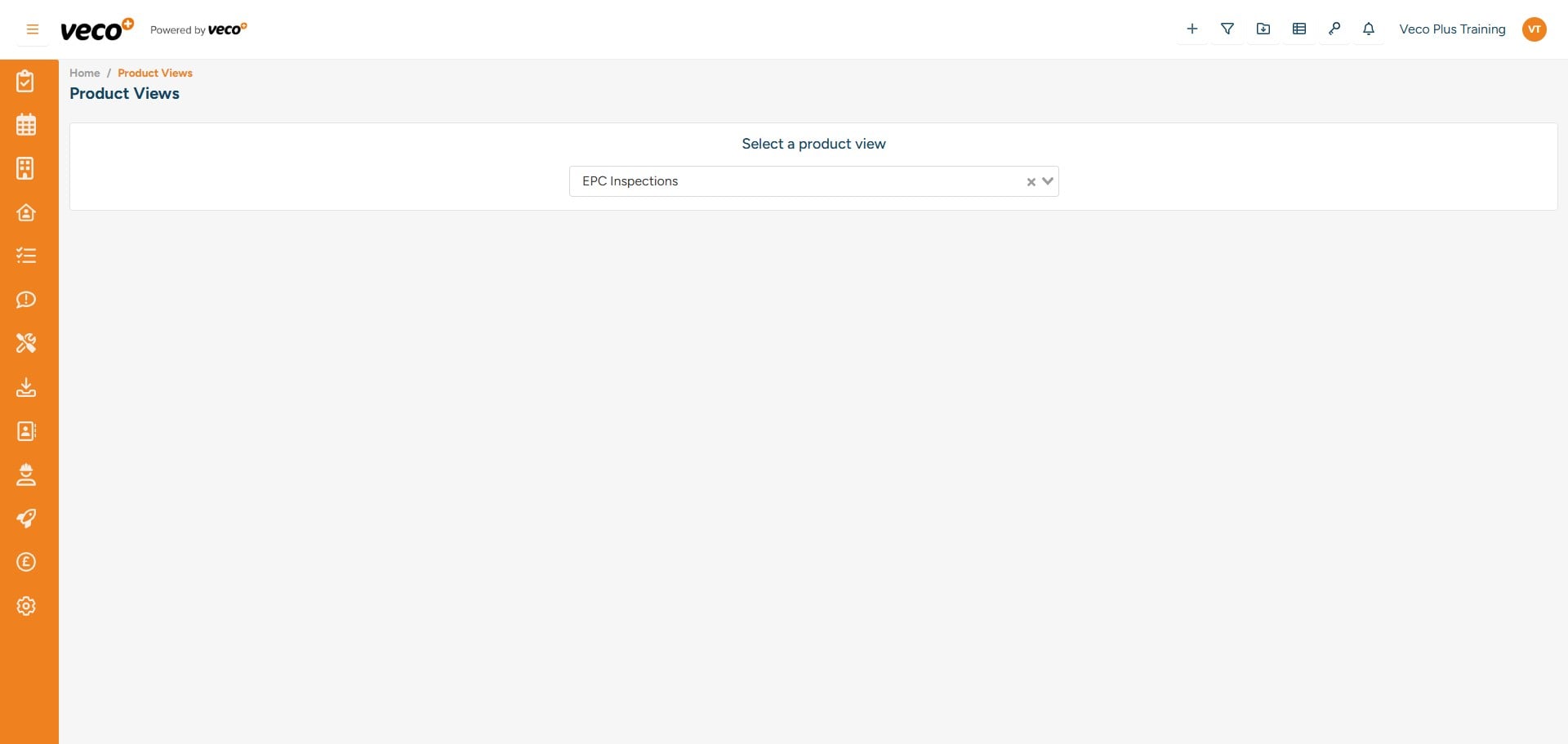 Search and select the View you want to open