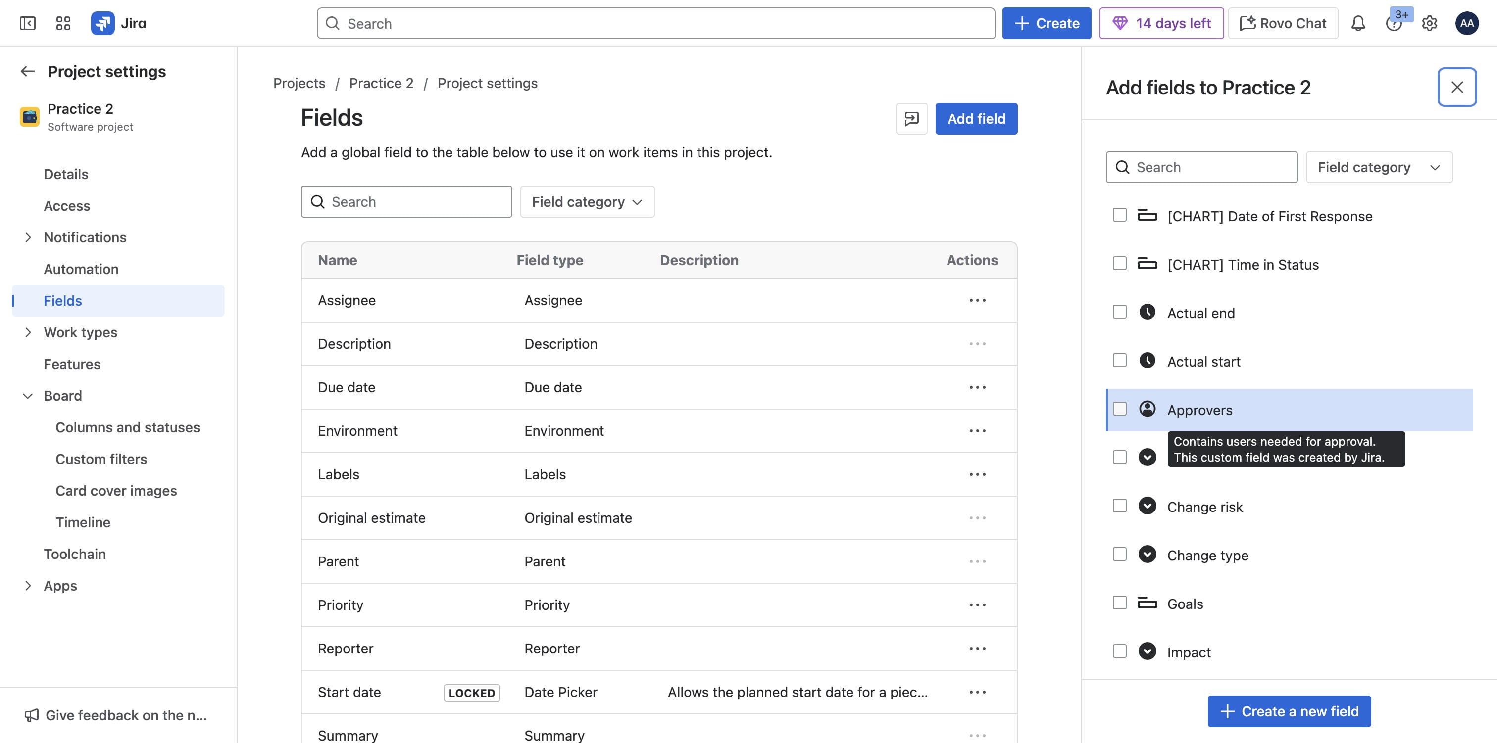 Click on "Approvers", this is a multi user selection field which can be used to add multiple users