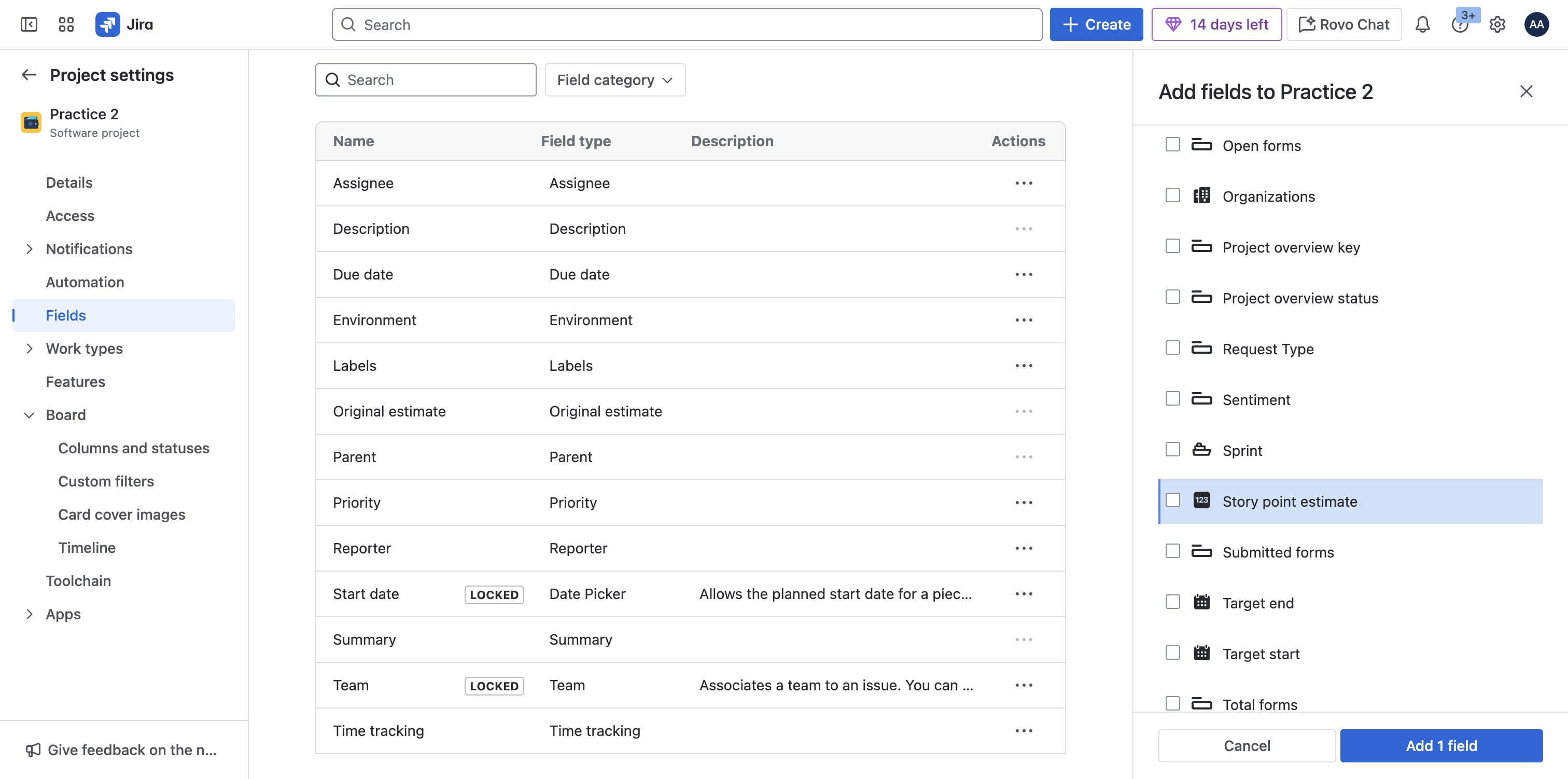 You can also add any other fields as you'll like
