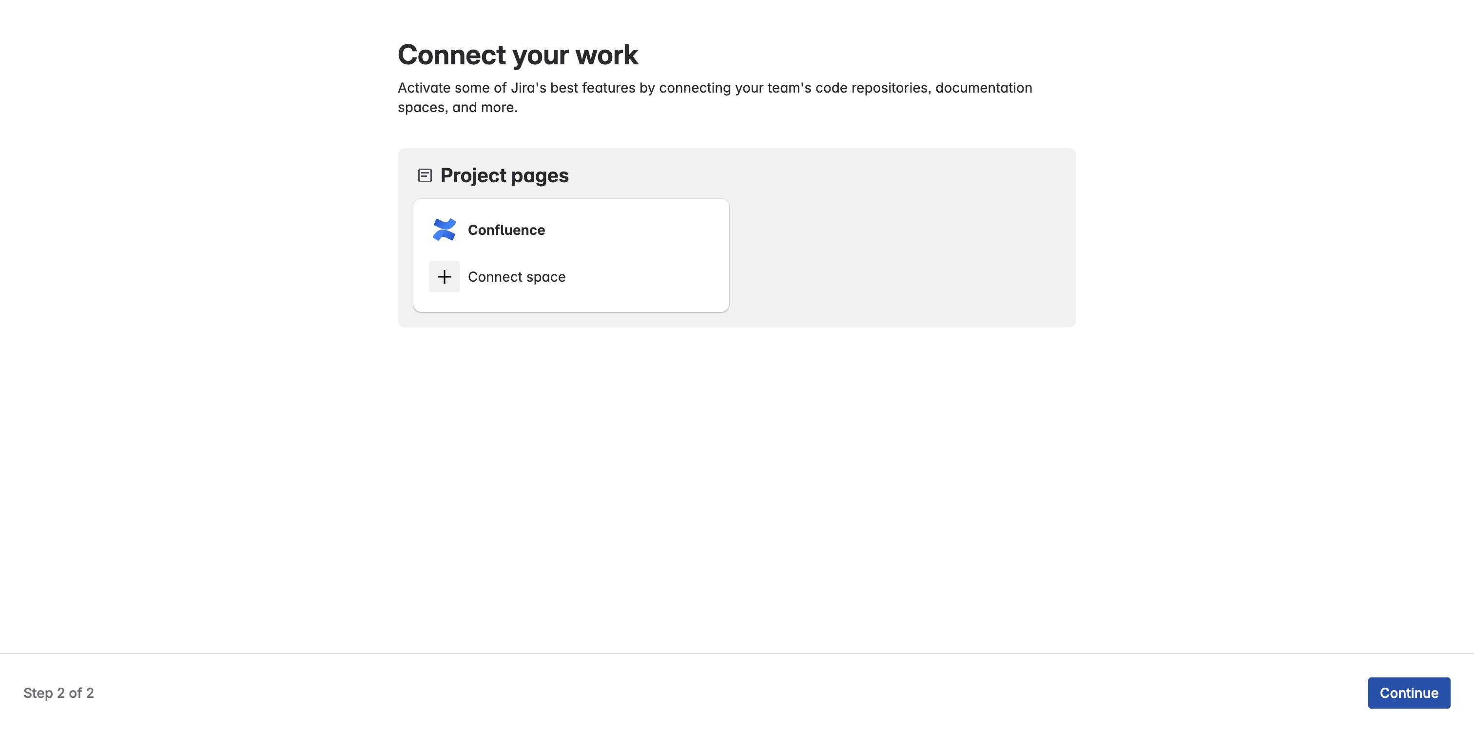 Click on "Continue"