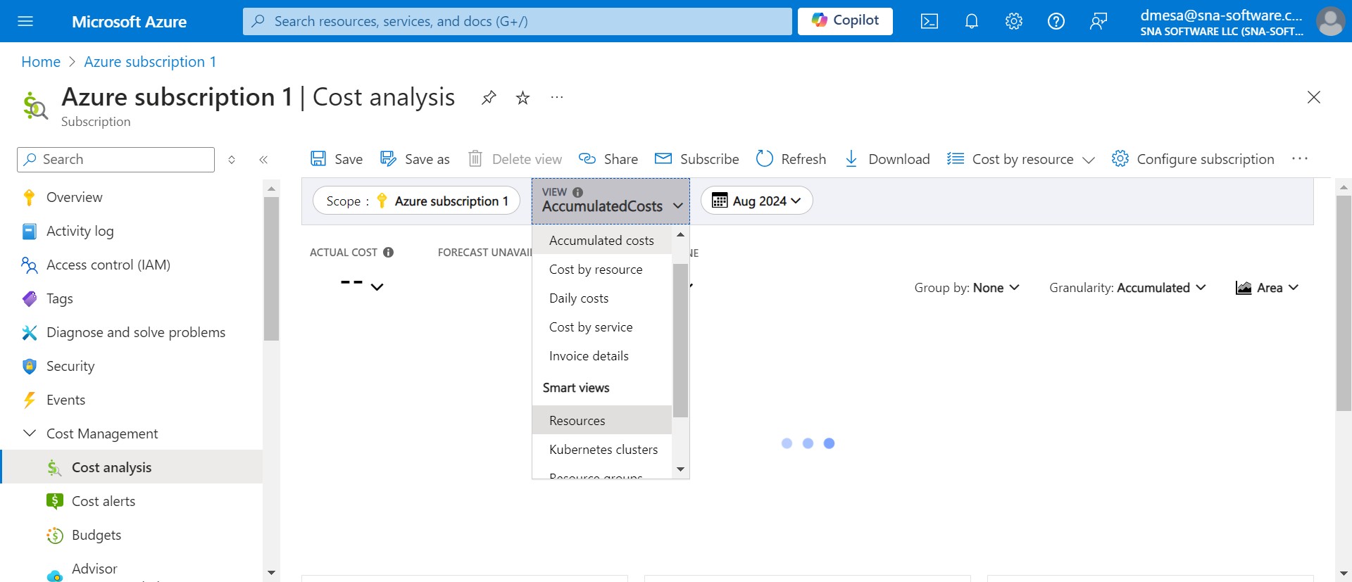 Click on "Resources"