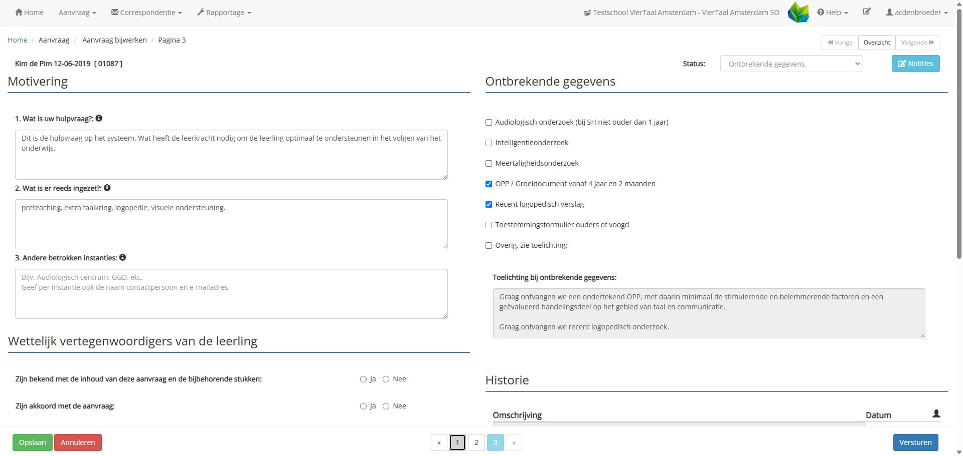 Ga naar pagina 1 om de ontbrekende stukken te uploaden.
