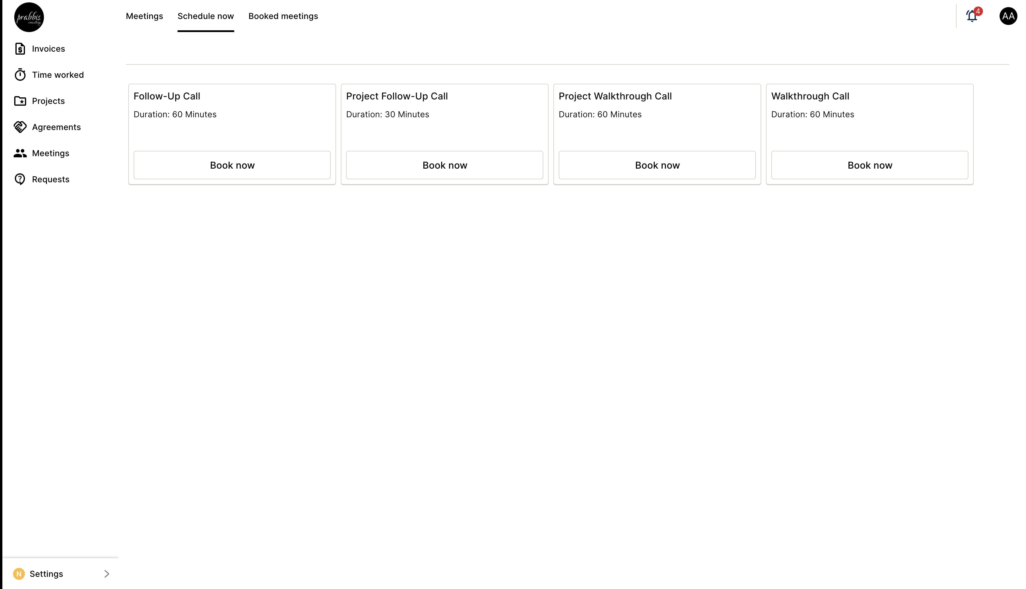 Use "Requests" to submit an inquiry or request