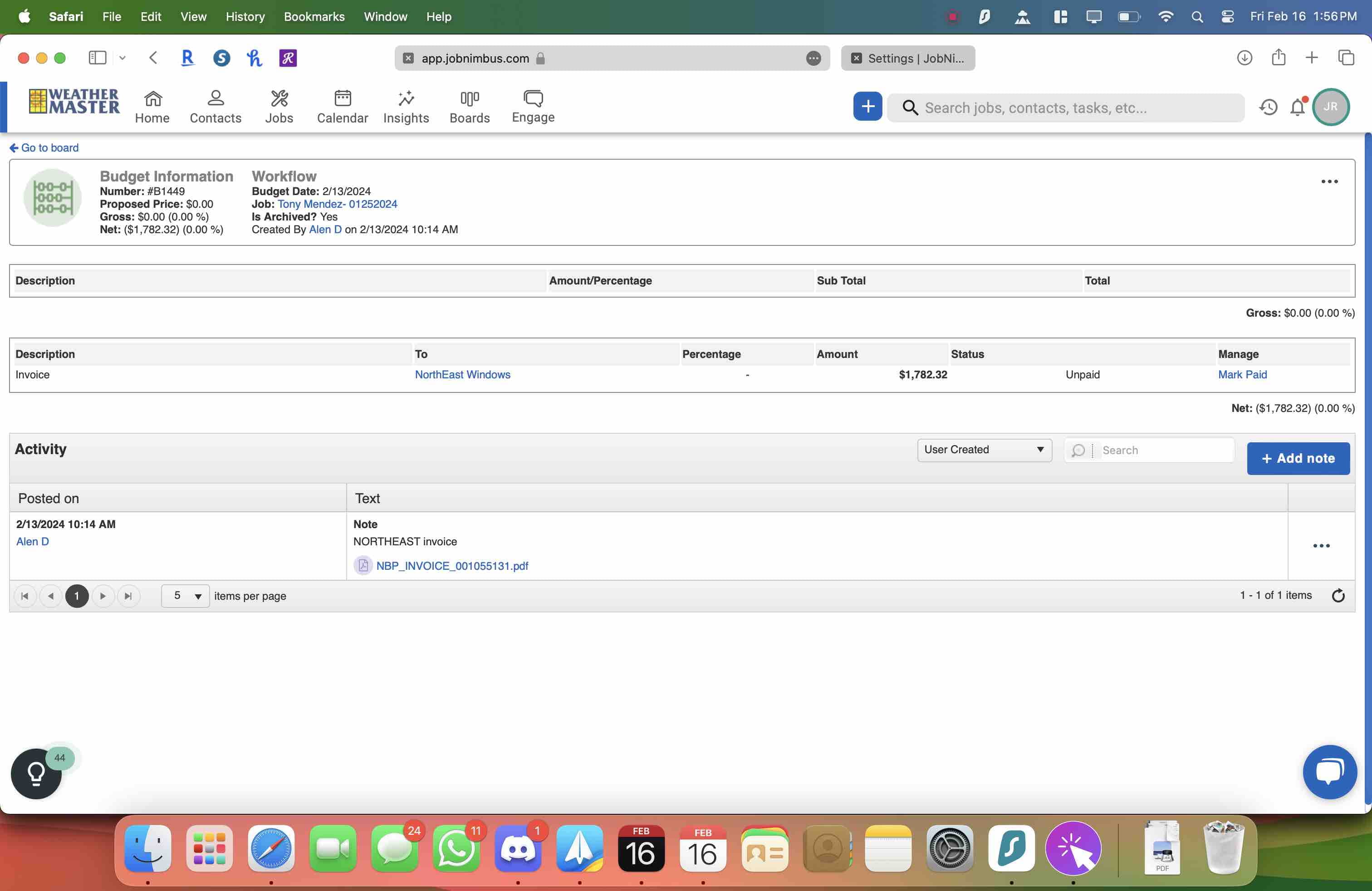 Click here and the click on Edit