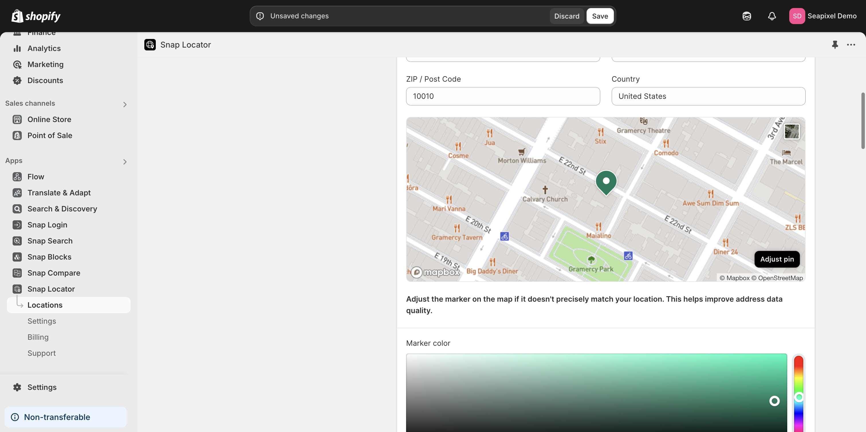 If necessary, adjust the pin to ensure proper alignment.