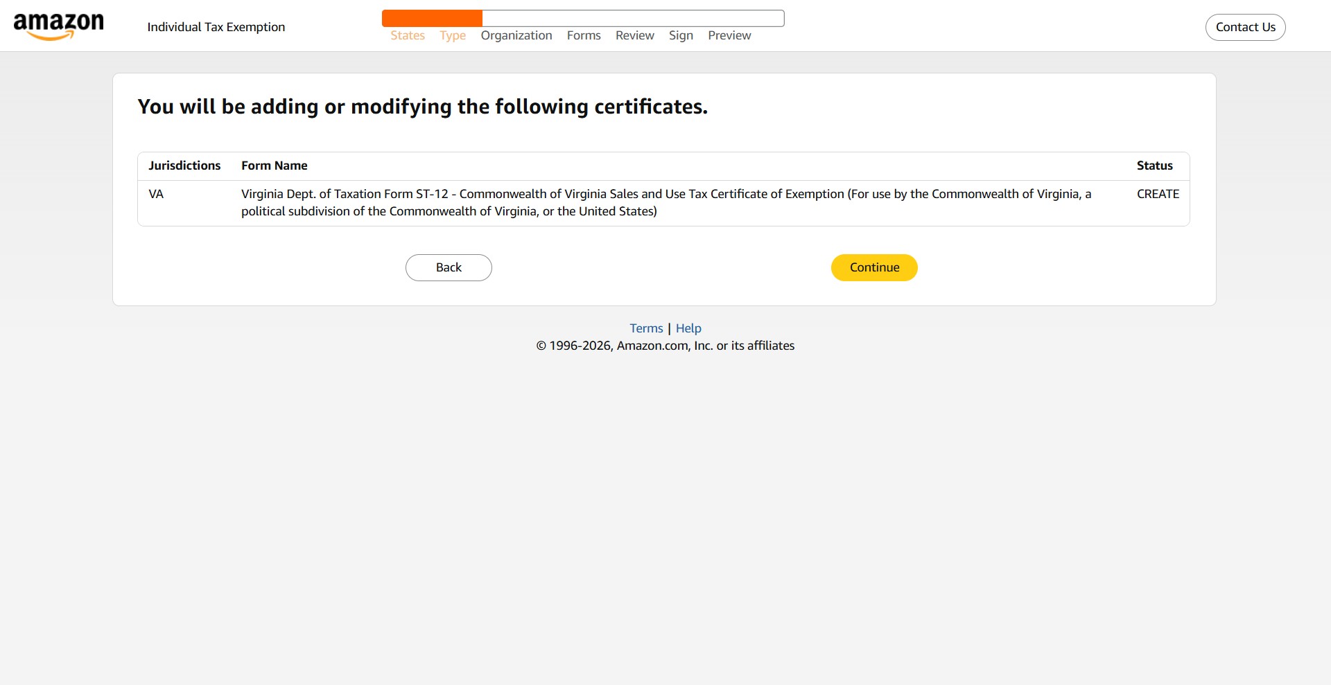Next, click Continue again.