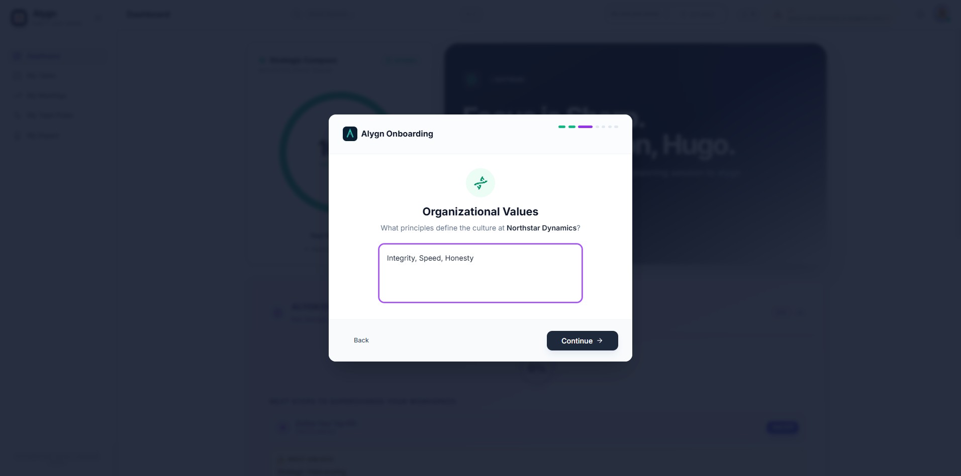 Click on "Continue"
