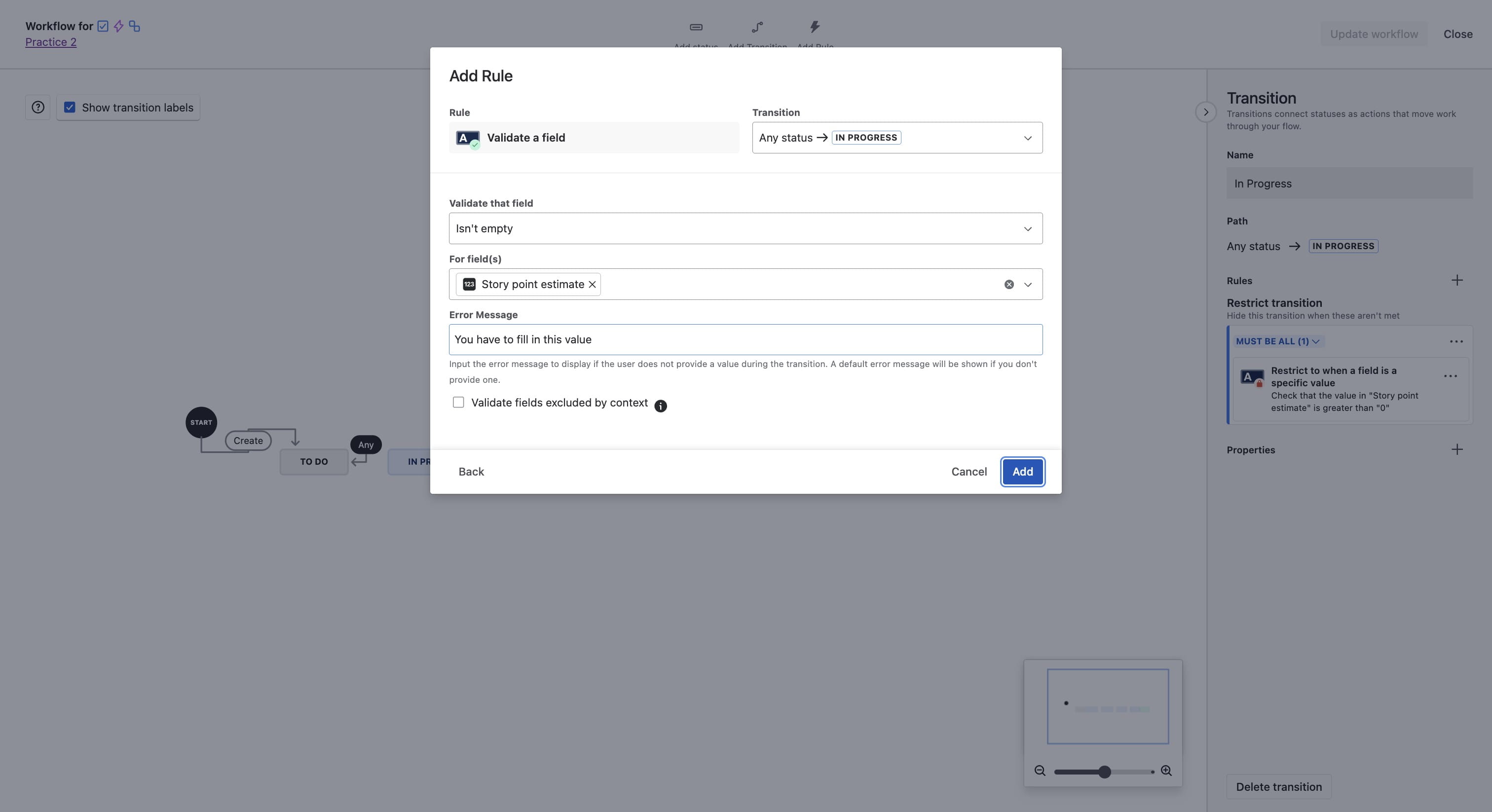 Click on "Add"