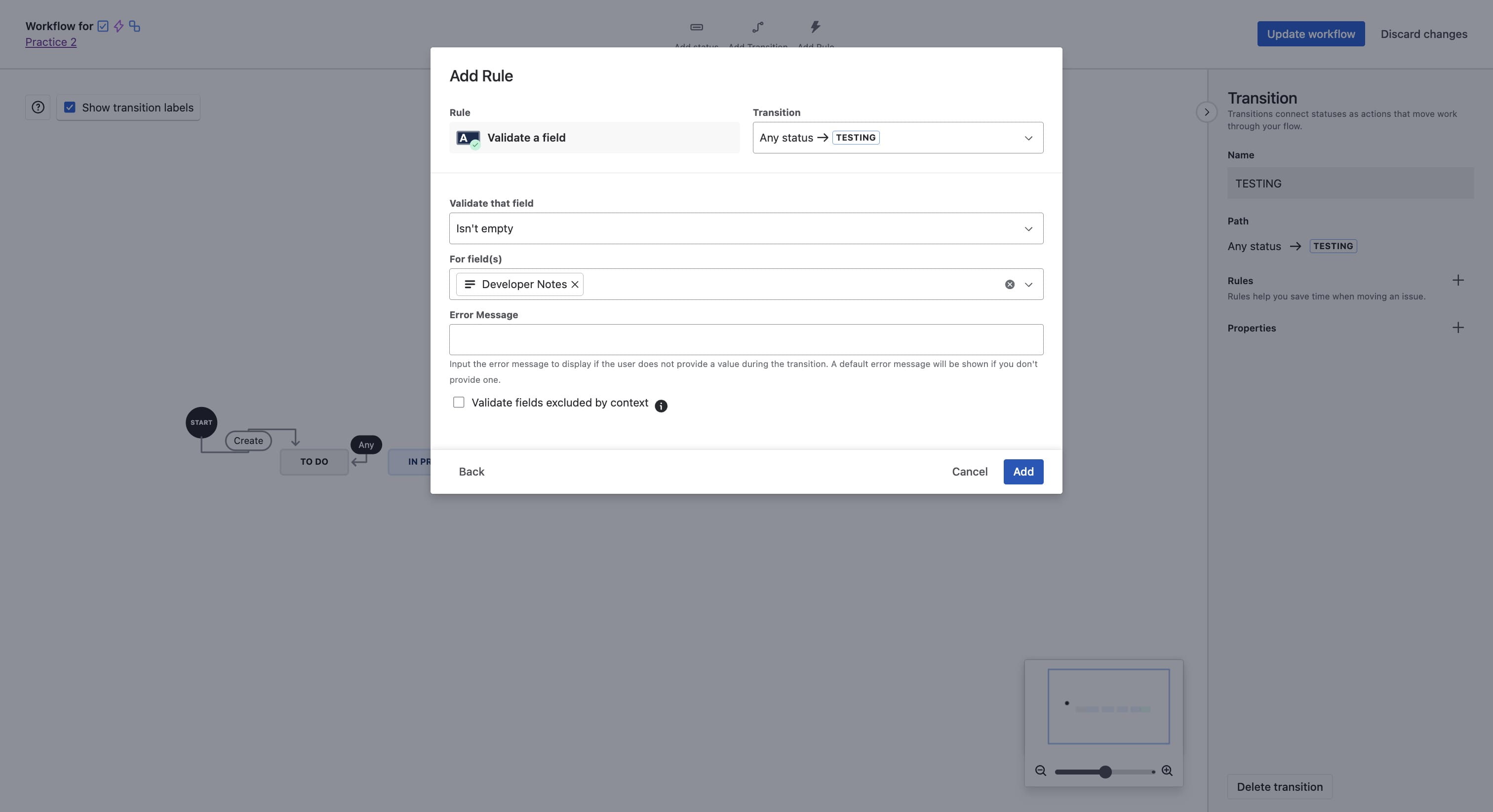 Click on "Add"