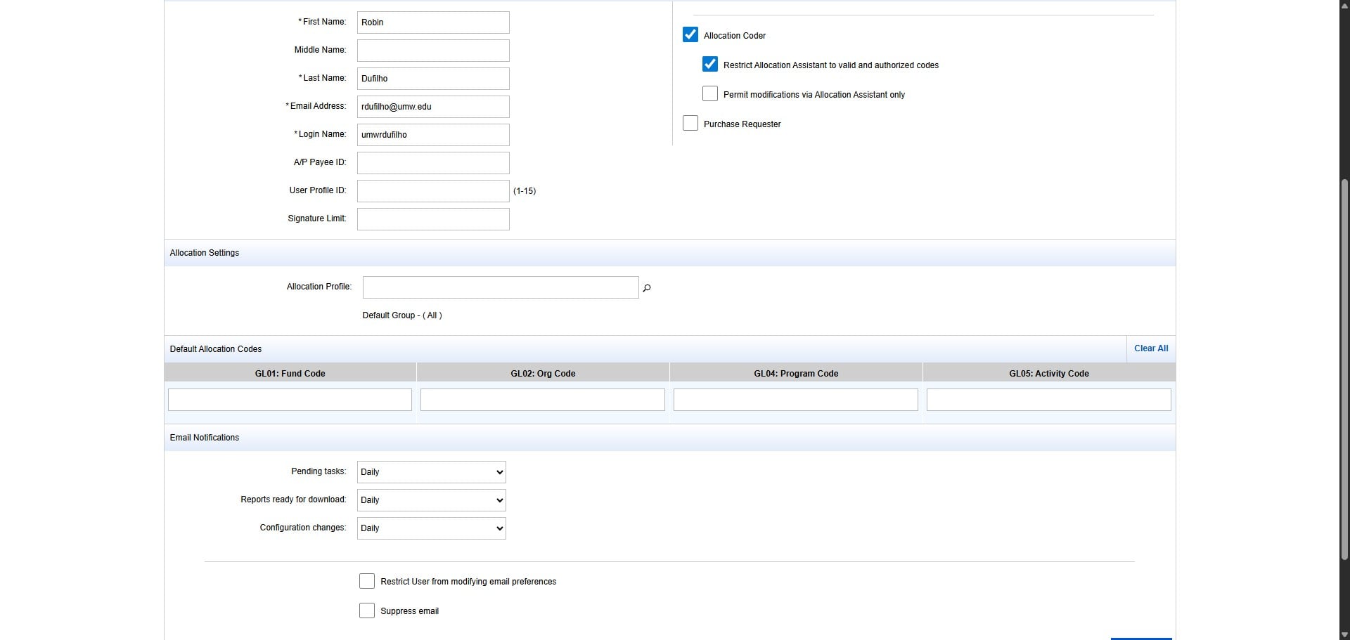 Scroll down and change the email notifications for Pending tasks from Daily to "Immediately"
