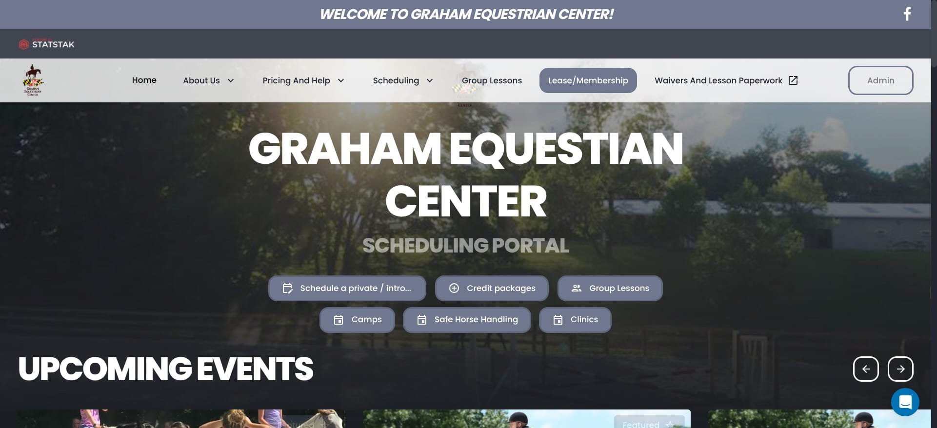 Click on "Lease/Membership"