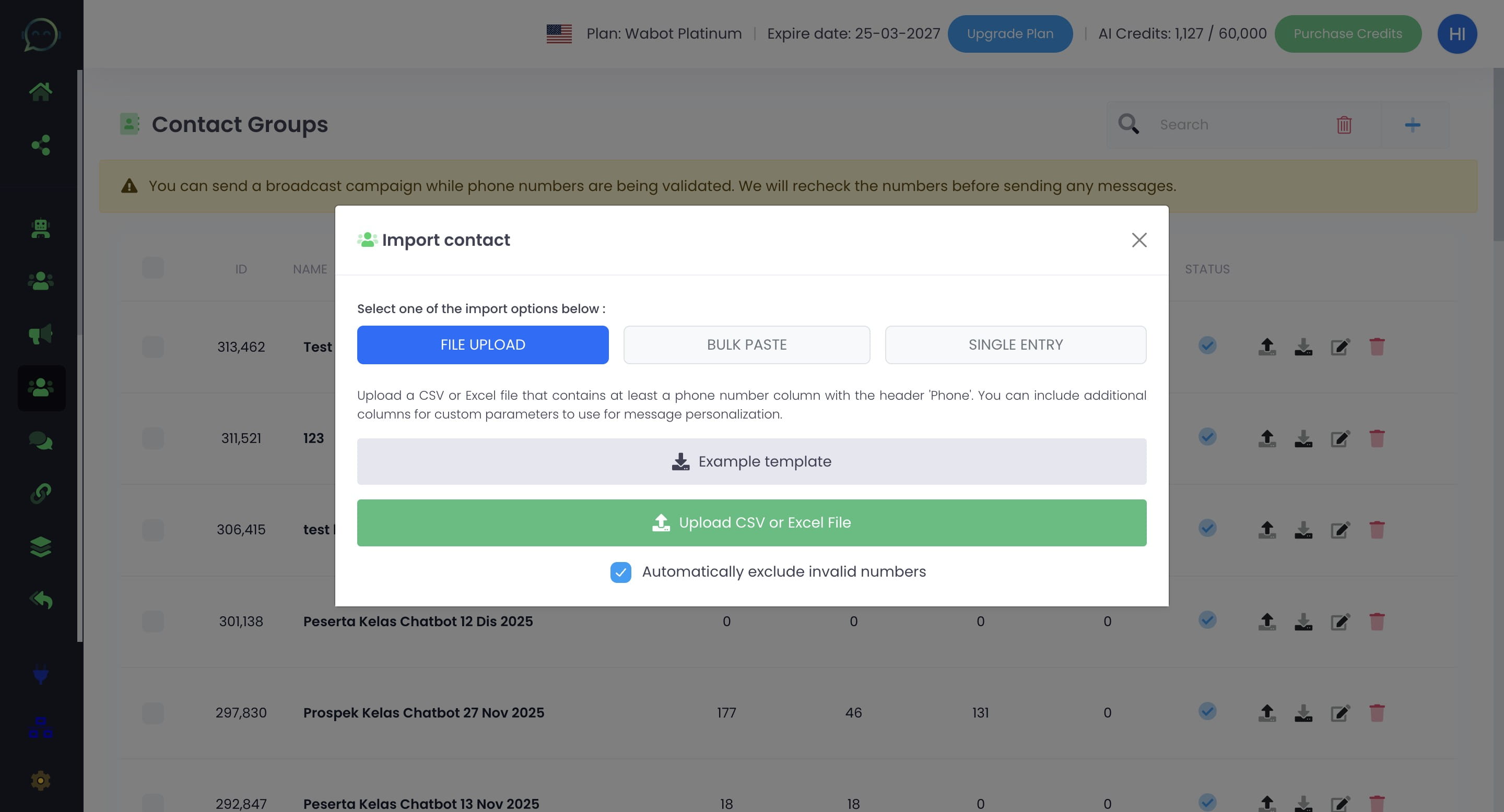 Click here to upload file