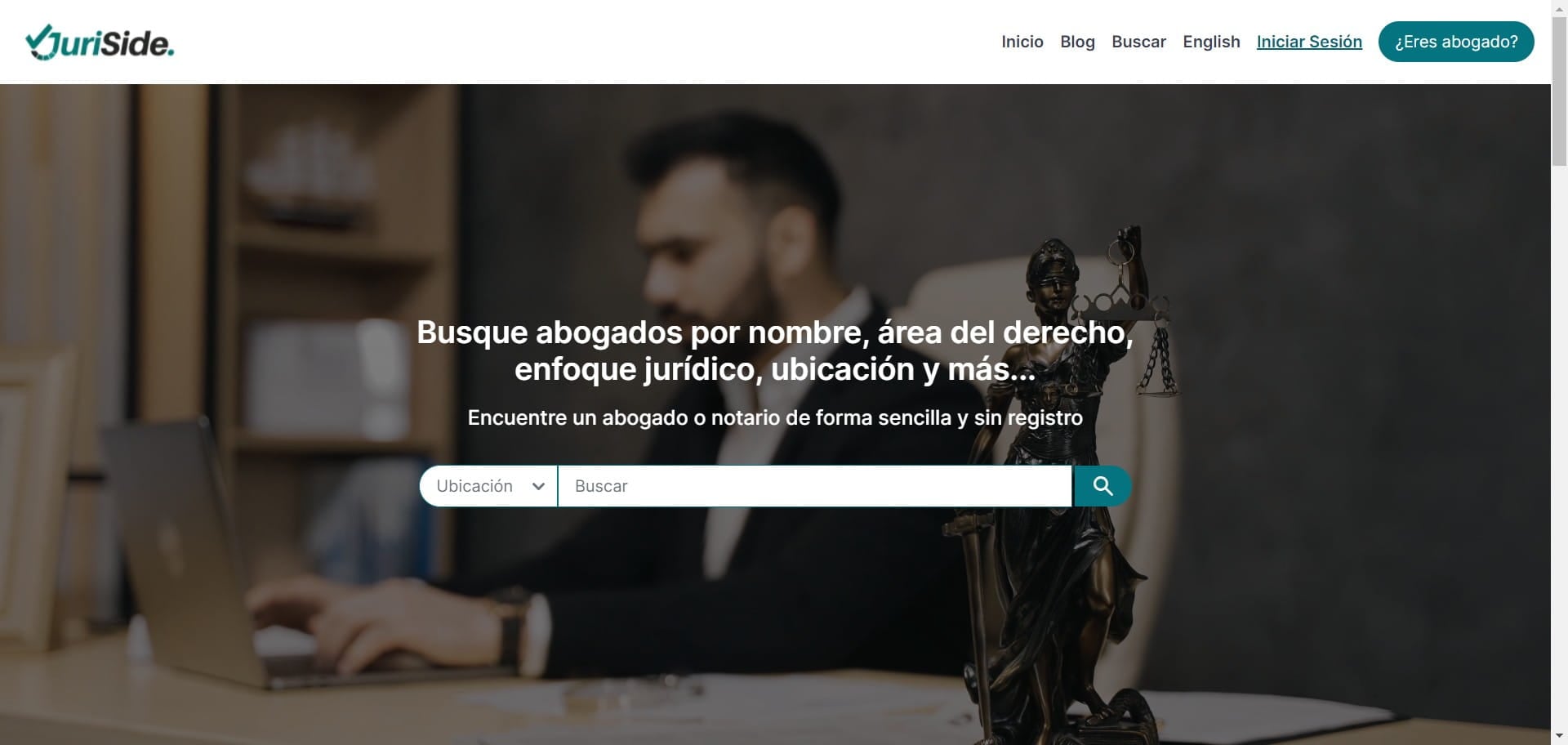 Click en "Iniciar Sesión"