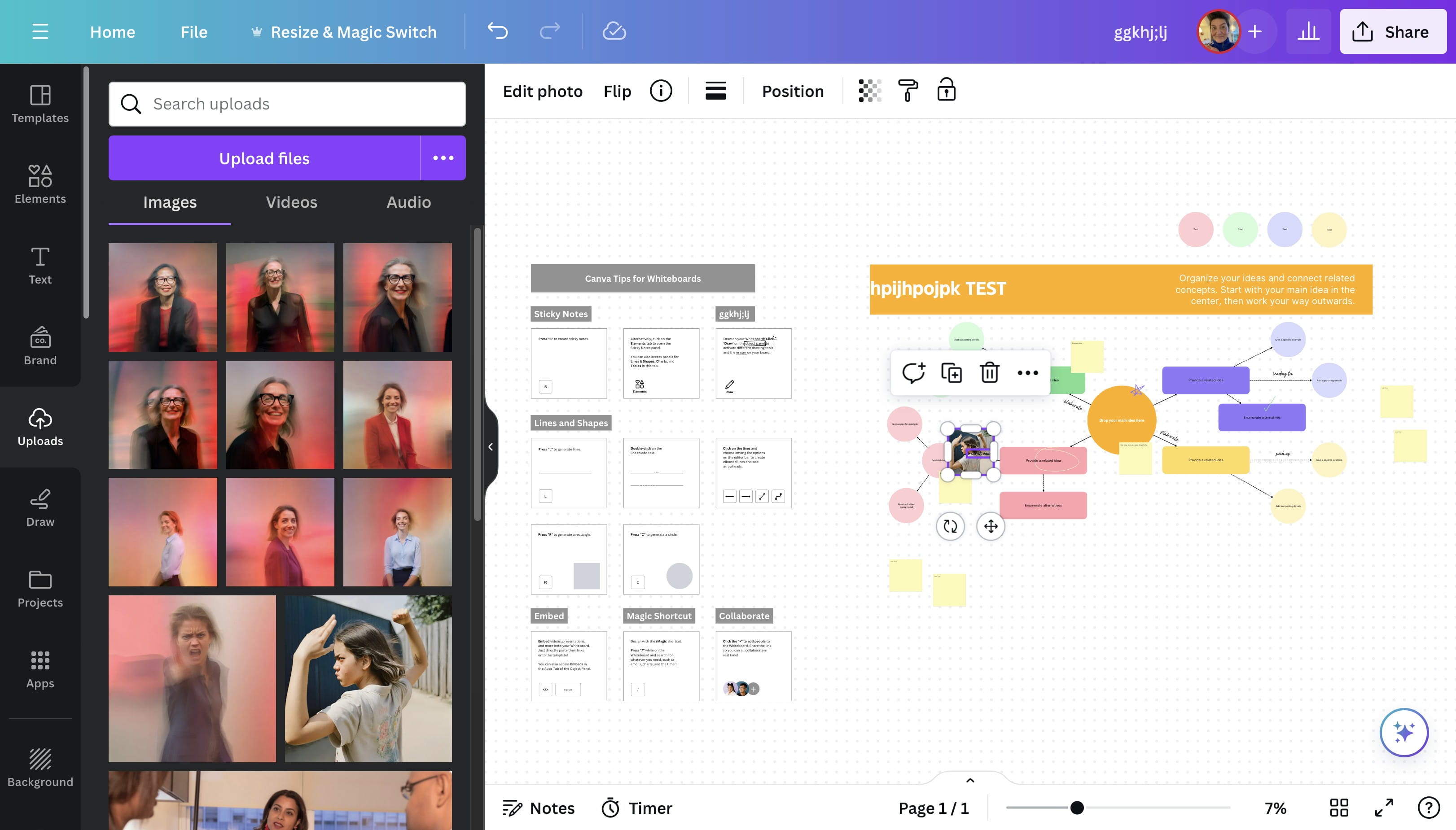 Click on "break it down"