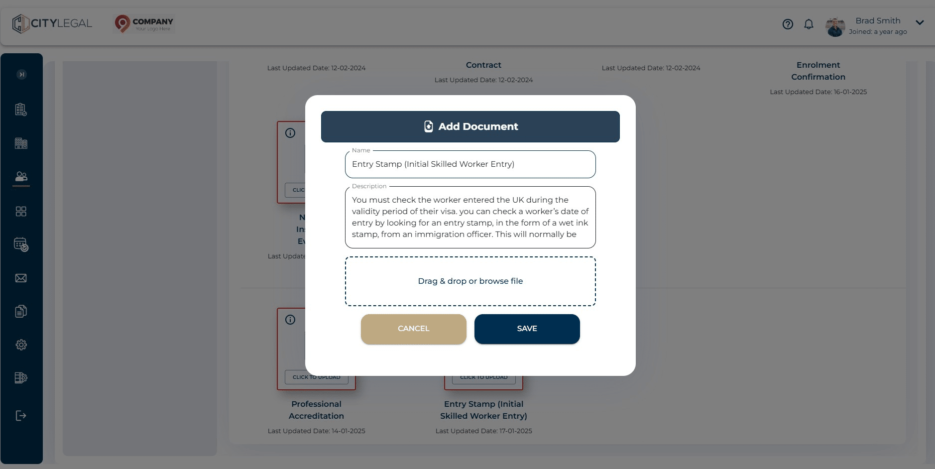 Click on the description to see the notes regarding this particular document. 