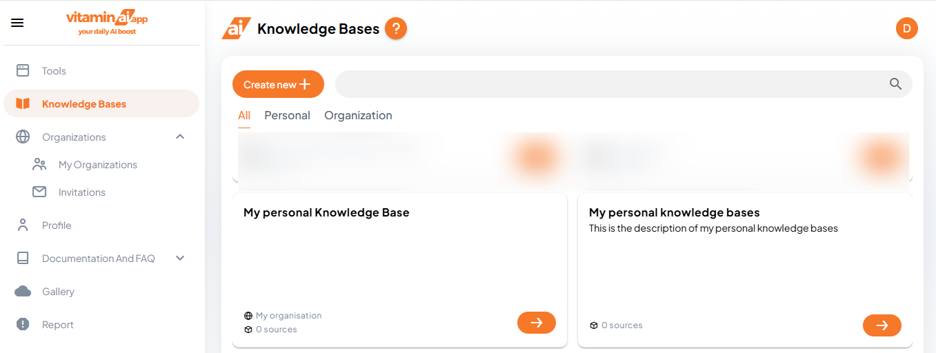 Click here to access the knowledge base's page