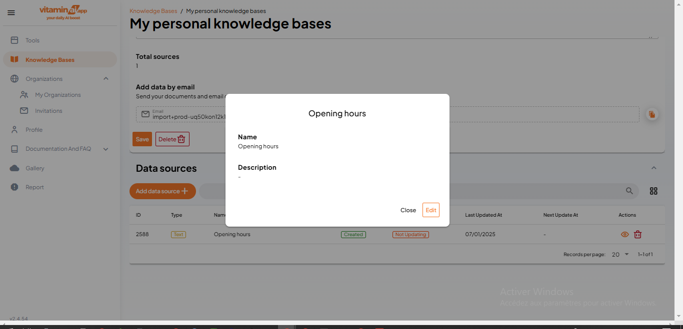 You can also edit those details if you so desire