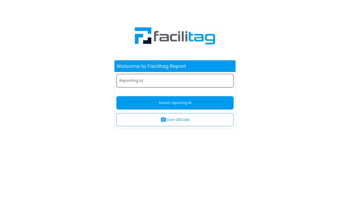 An new page will be oppened, Paste the Report Identifier