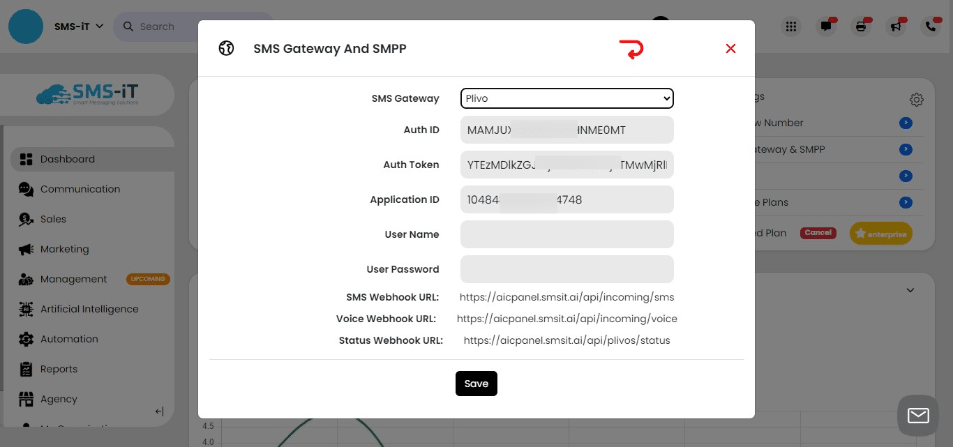 Here you will see your "Application ID" has been automatically populated.  Return to the Home page.