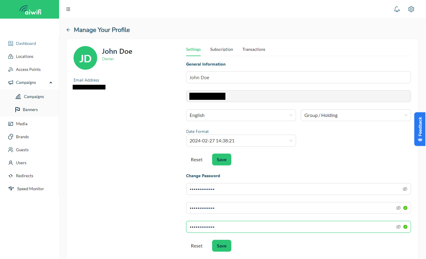 **Save Your New Password**
Once you’ve entered all the details, review your information to make sure it’s correct. Then, save your new password to secure your account with the updated standards.