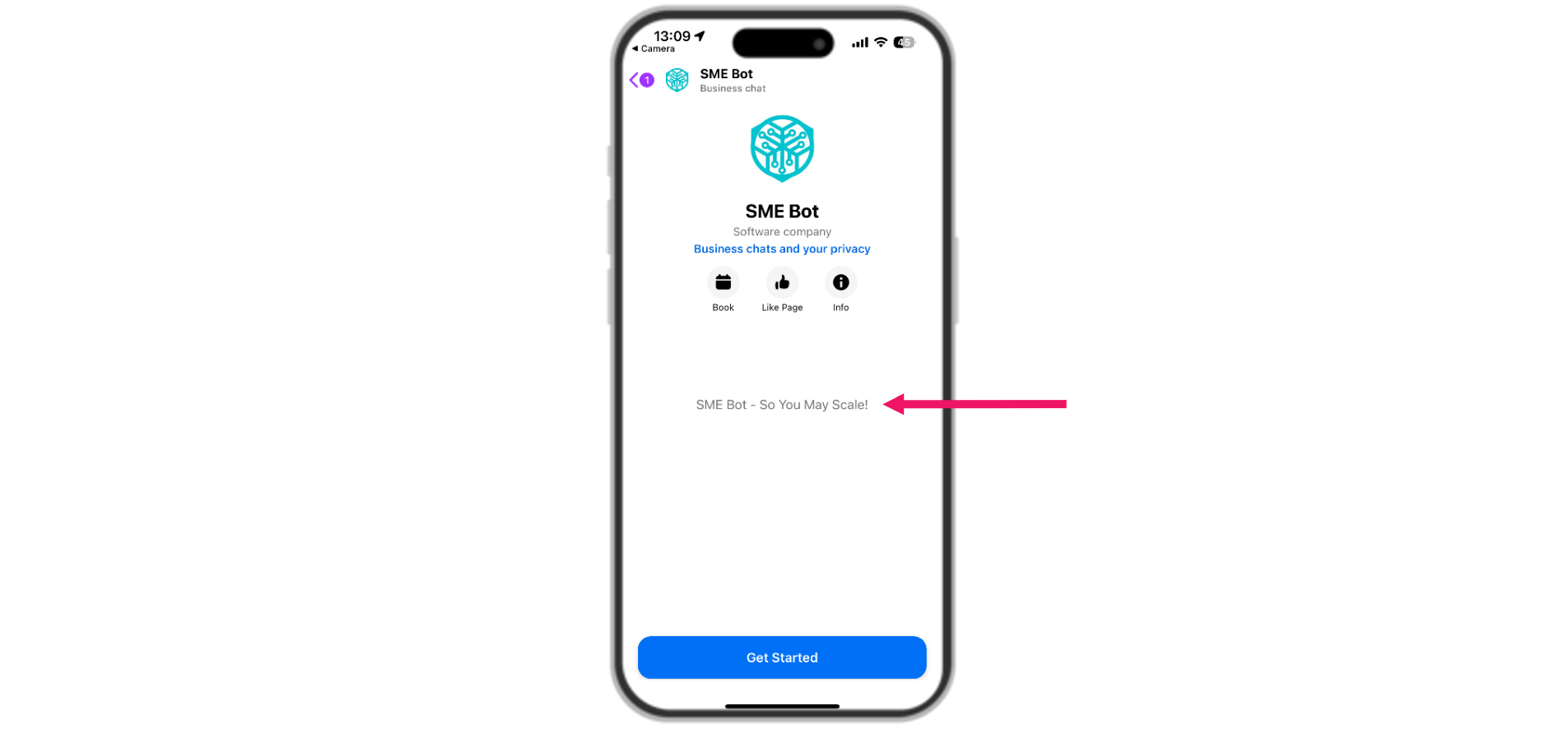 ✅ Done! You’ve successfully set your Facebook Messager Greeting. 🚀