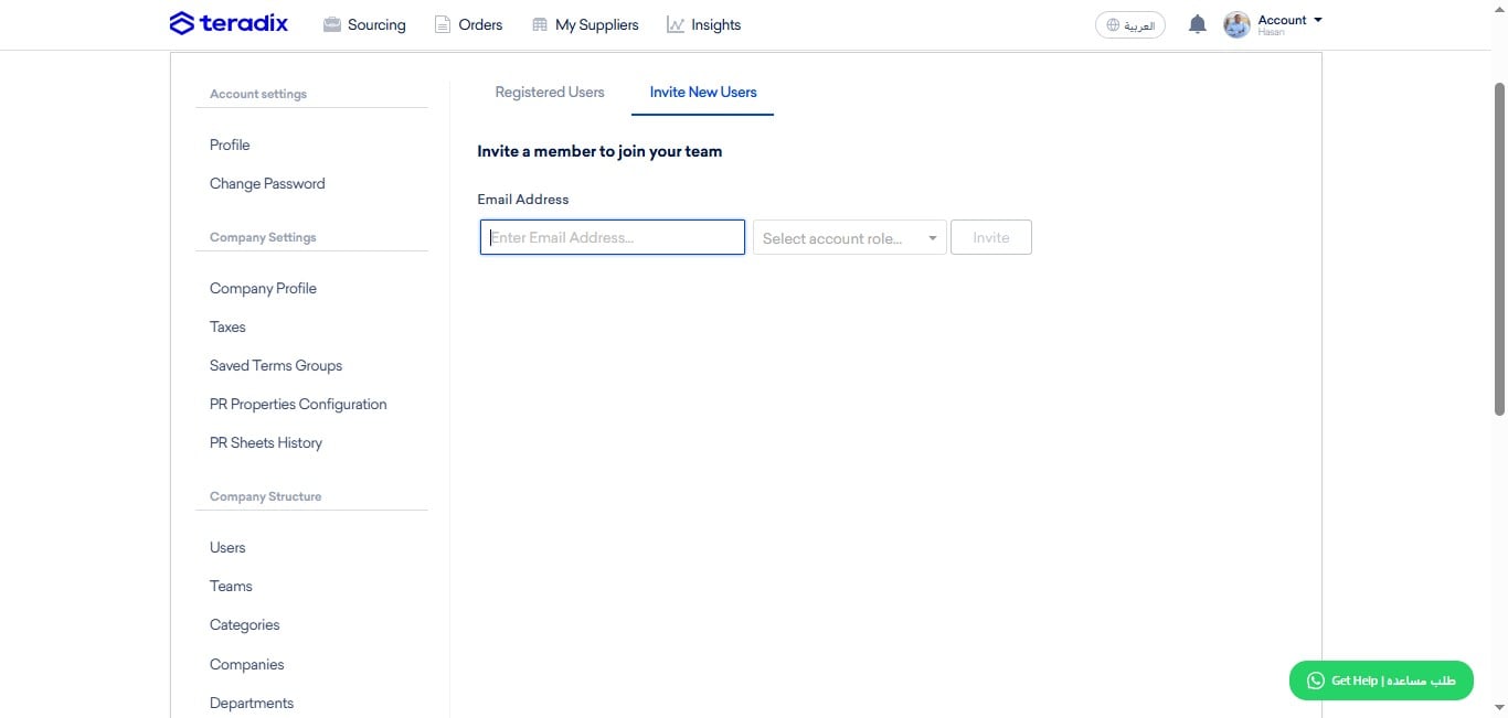 Click here to write the email address correctly.