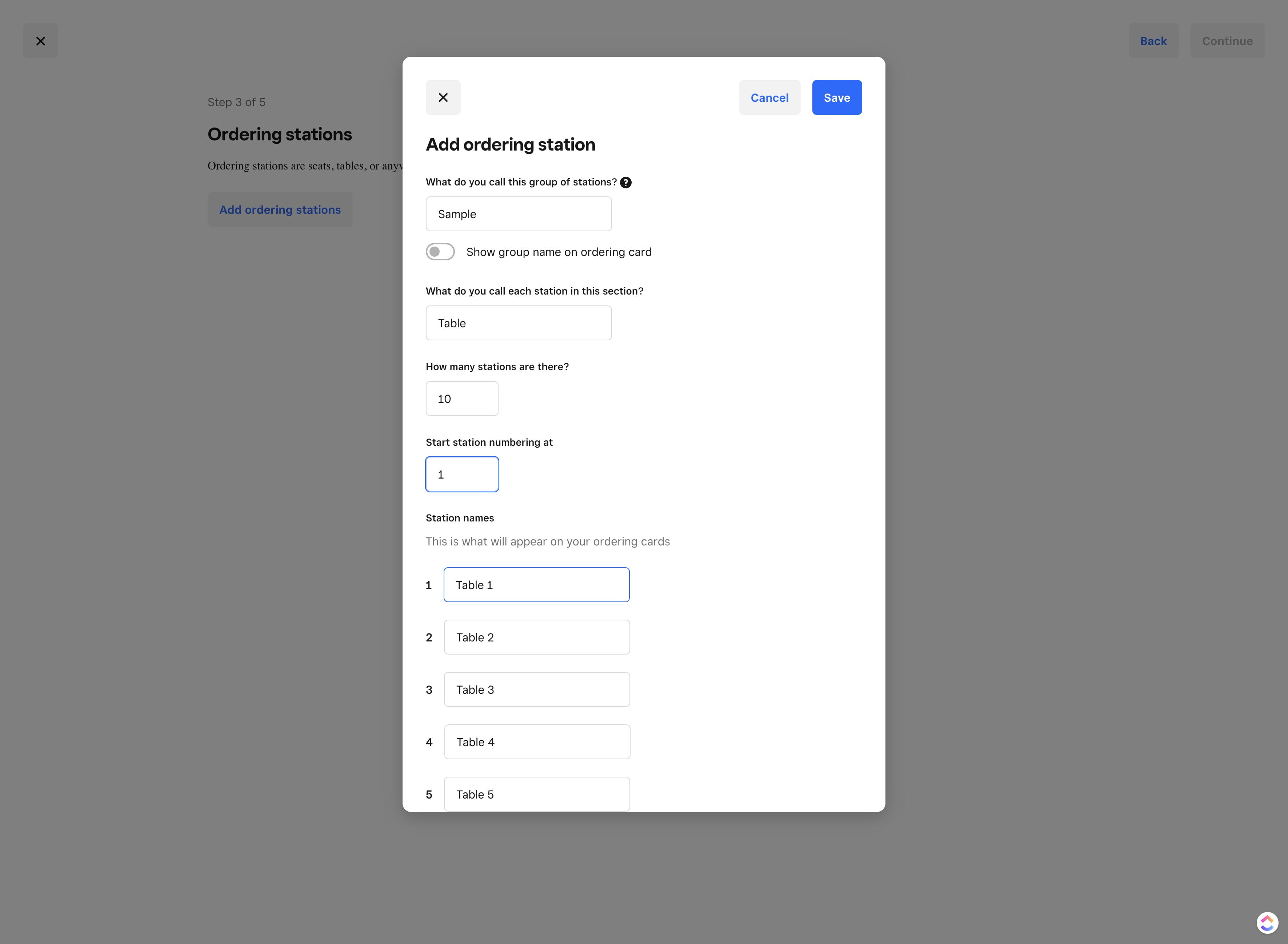 Click here to set the individual name