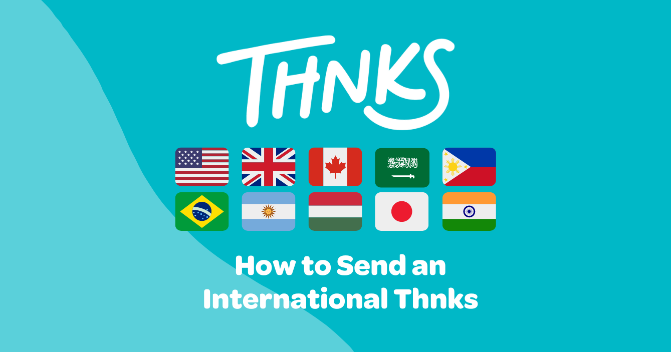 Navigate to the Thnks App.