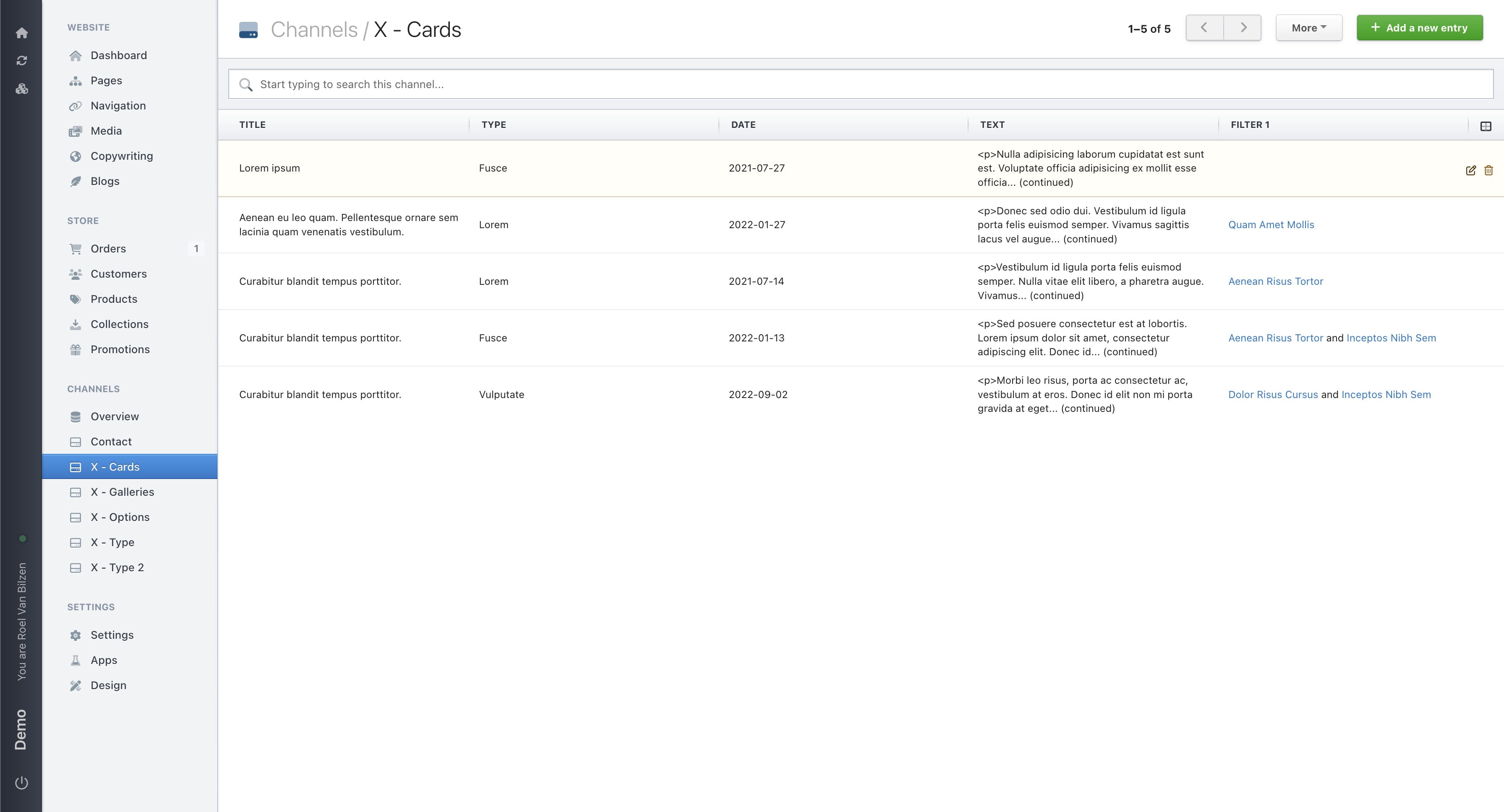 After receiving the email, you can reload the channel to see the imported entries. 
You can also fix any issues in the file and upload it again.