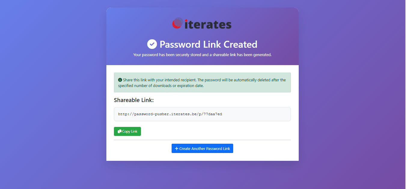 Copier coller le lien de téléchargement via ''copy link'' pui transmetter ce lien à iterates via admin@iterates.be