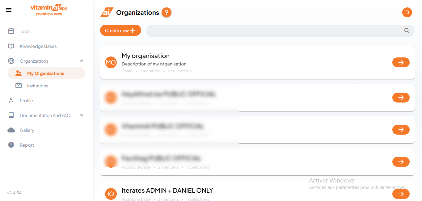 Click here to access the organisation's page