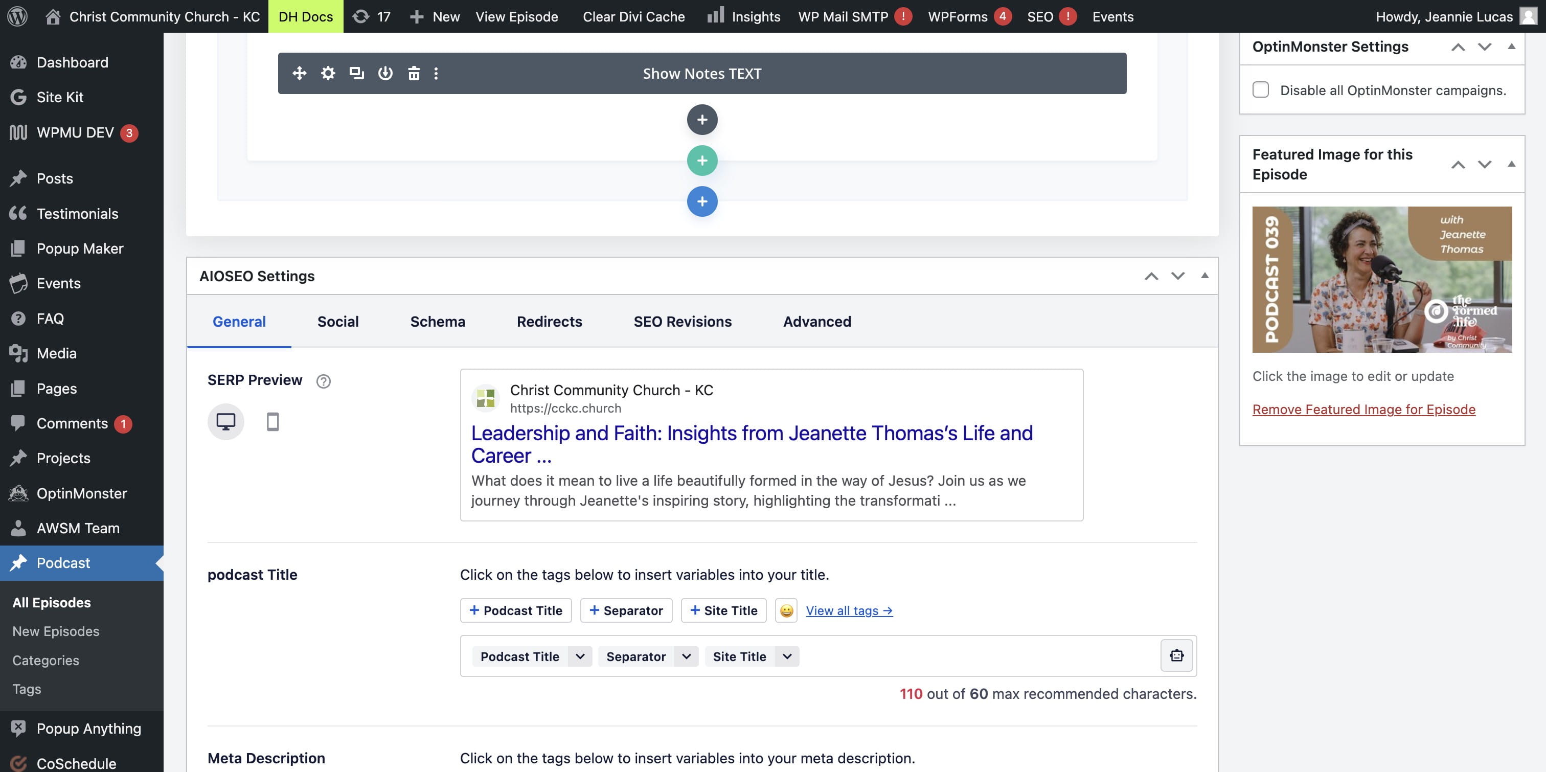 You should now see the SERP Preview with updated text!