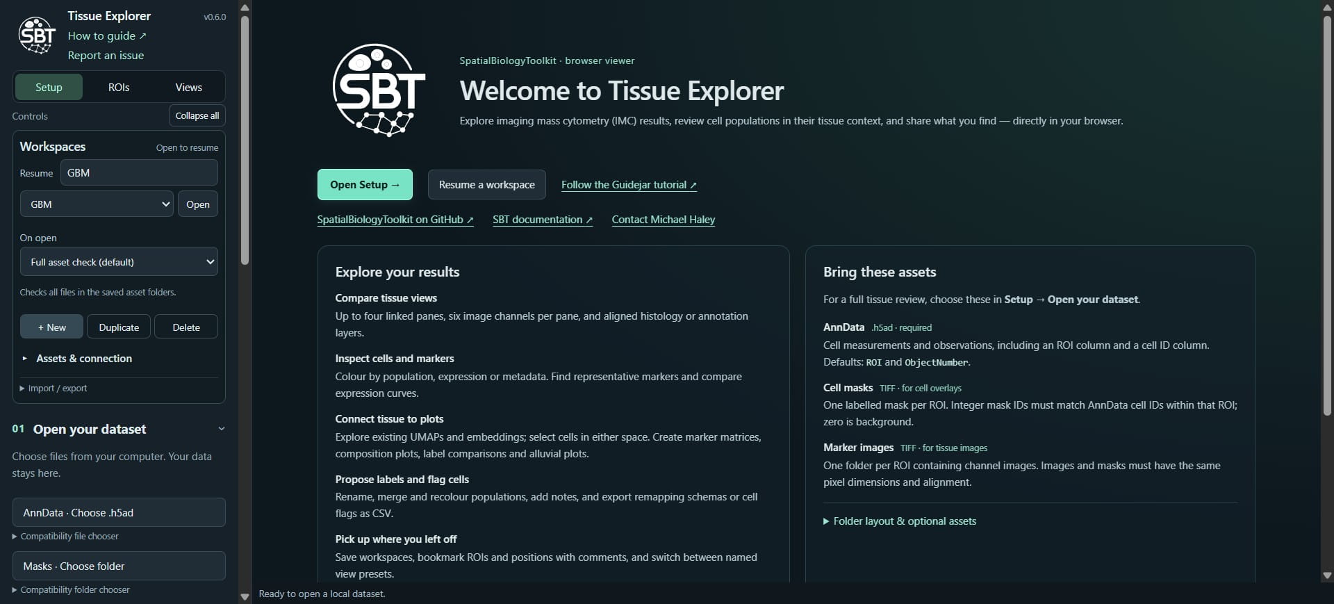 Click on "+ New"