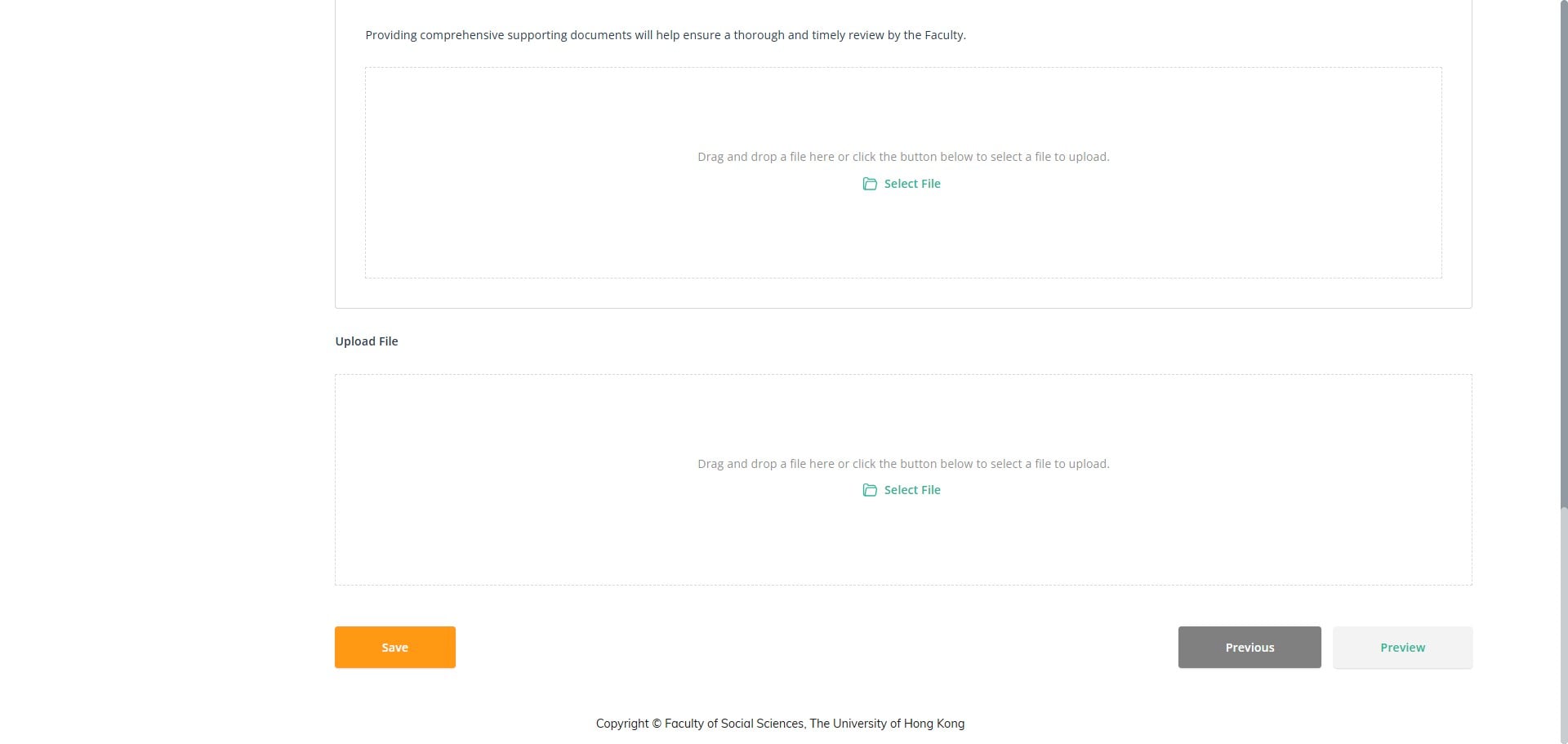 Click preview button