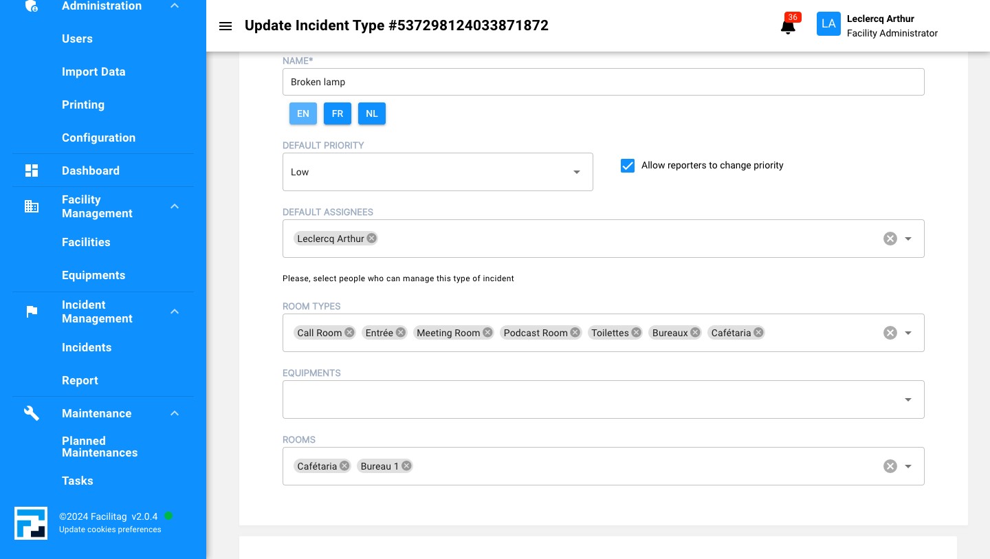 Update any information