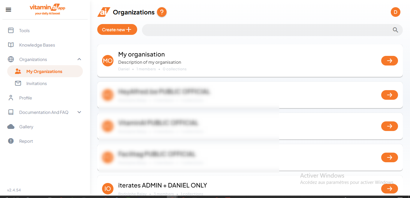 Click here to access the organisation's page