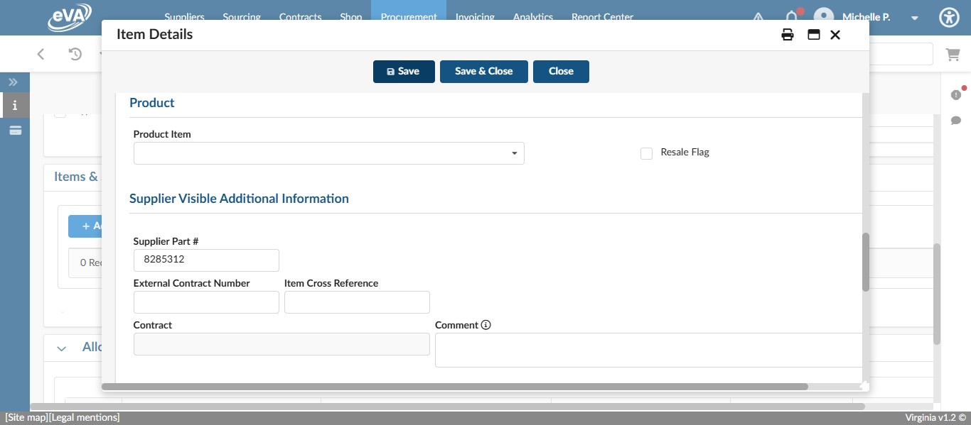 Once entered, click Save.