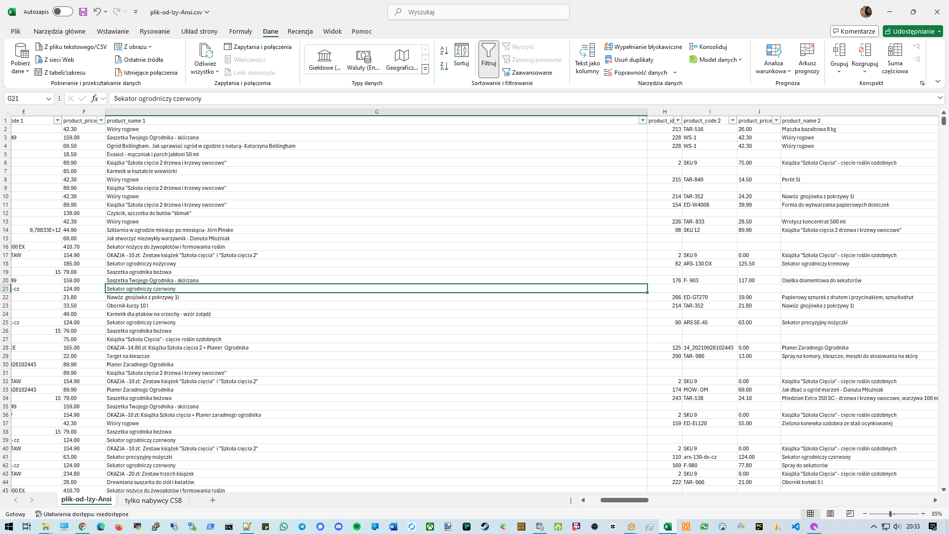 Rozwijamy kontekstowe menu