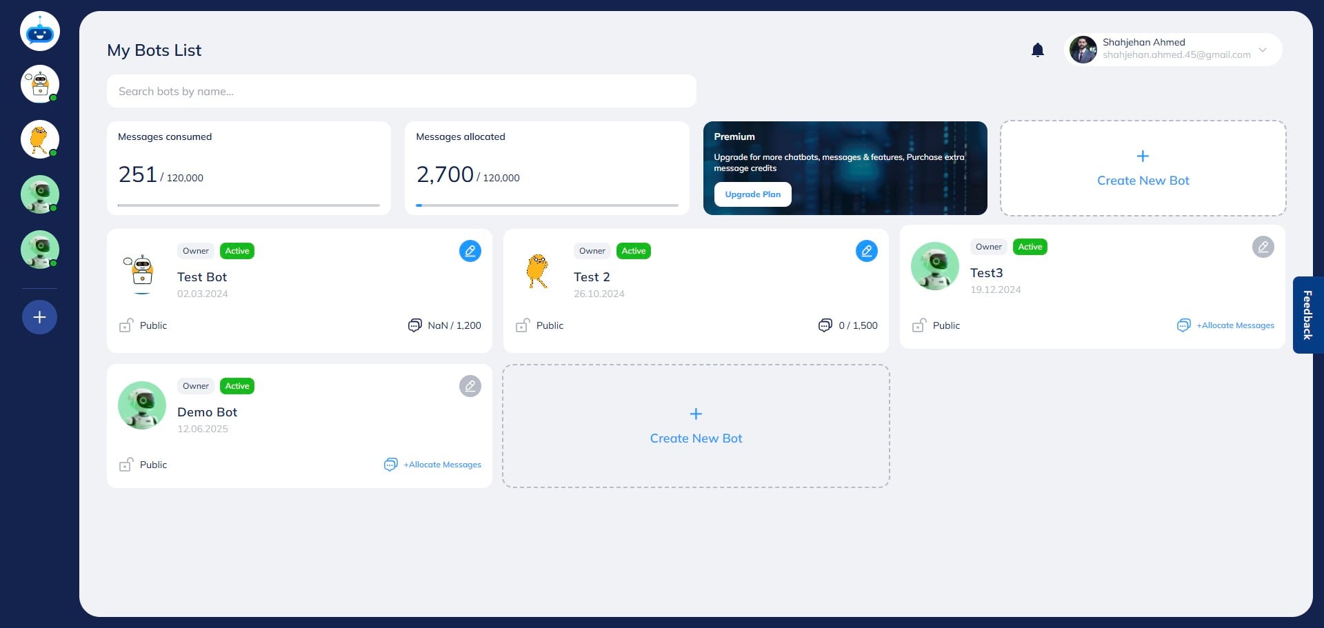 Click on the chatbot to open it.