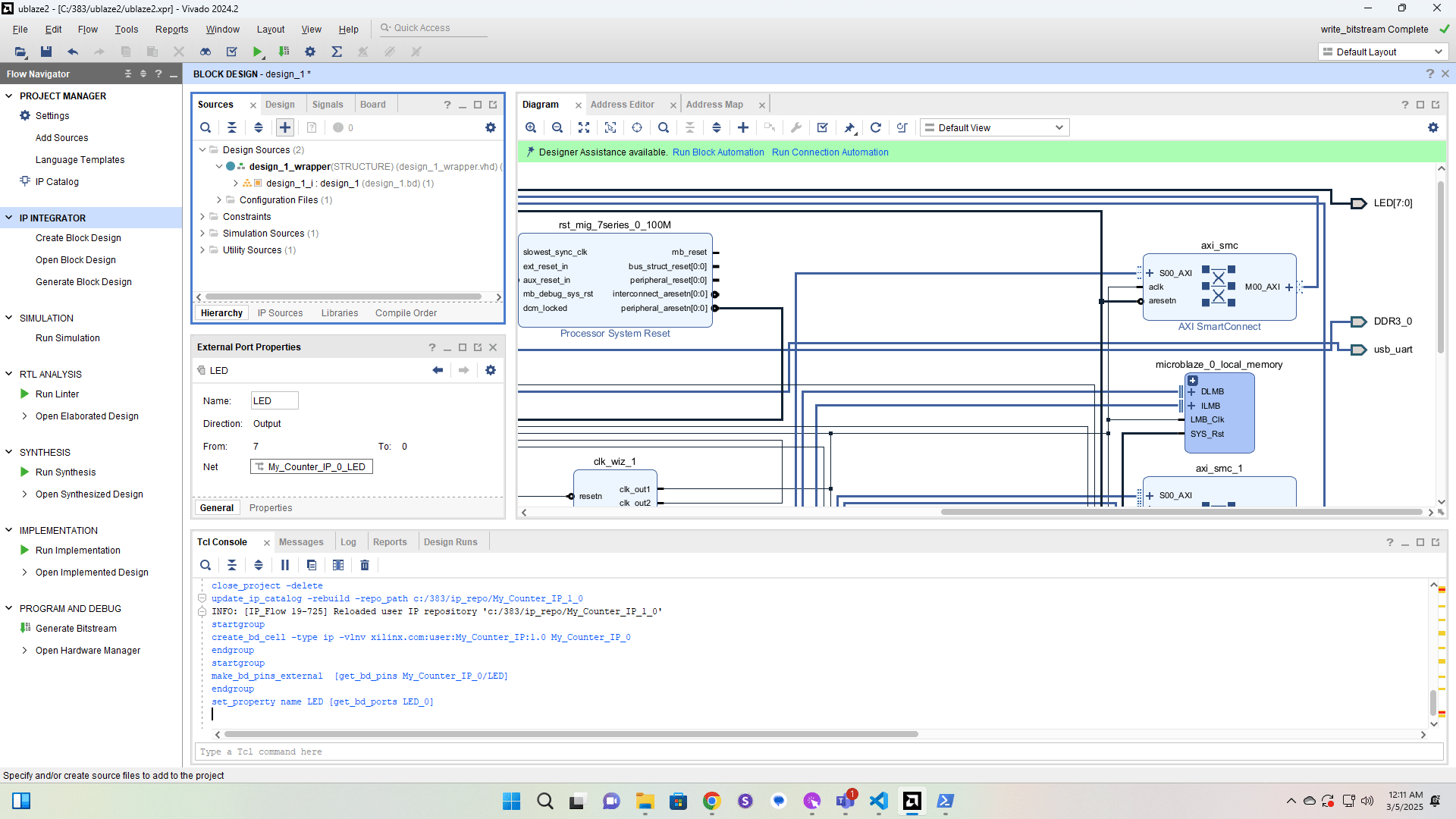 Add the Constraints file.