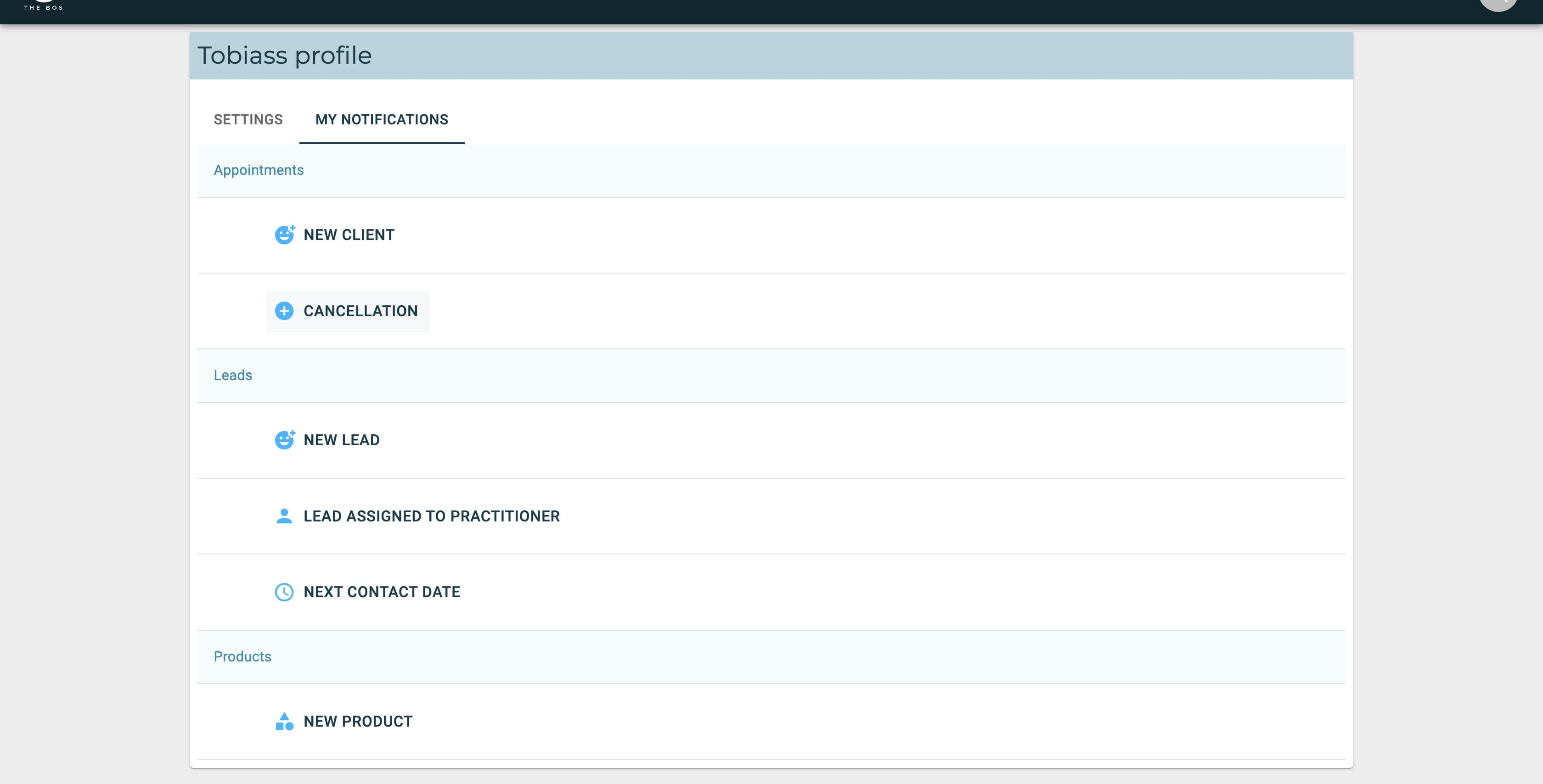 Let the system turn you into a pro, with Team wide or your own personal notifcations