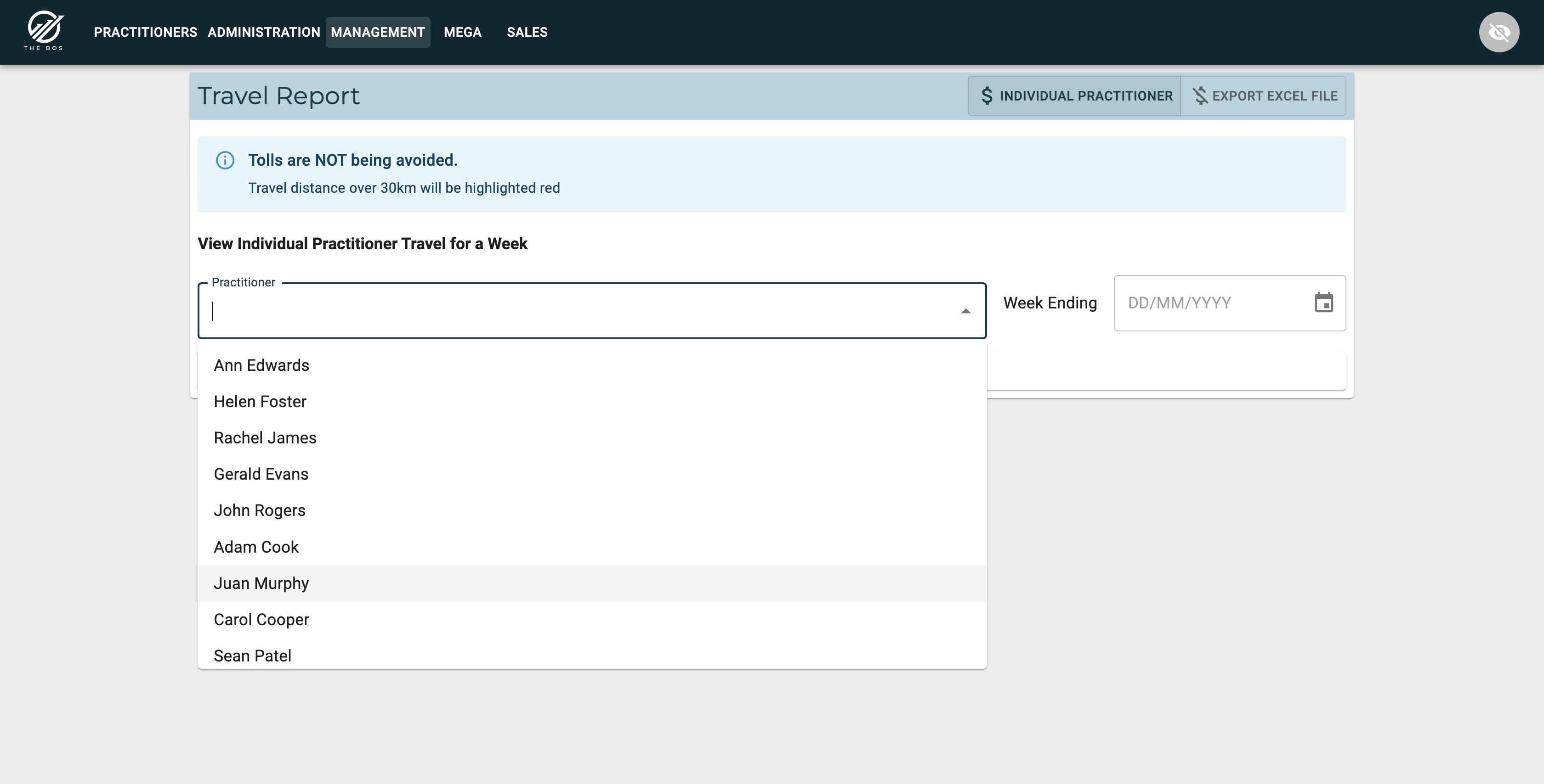 Make  Calculating Travel a breeze with the Travel Report. No device needed, we make the most of google maps!