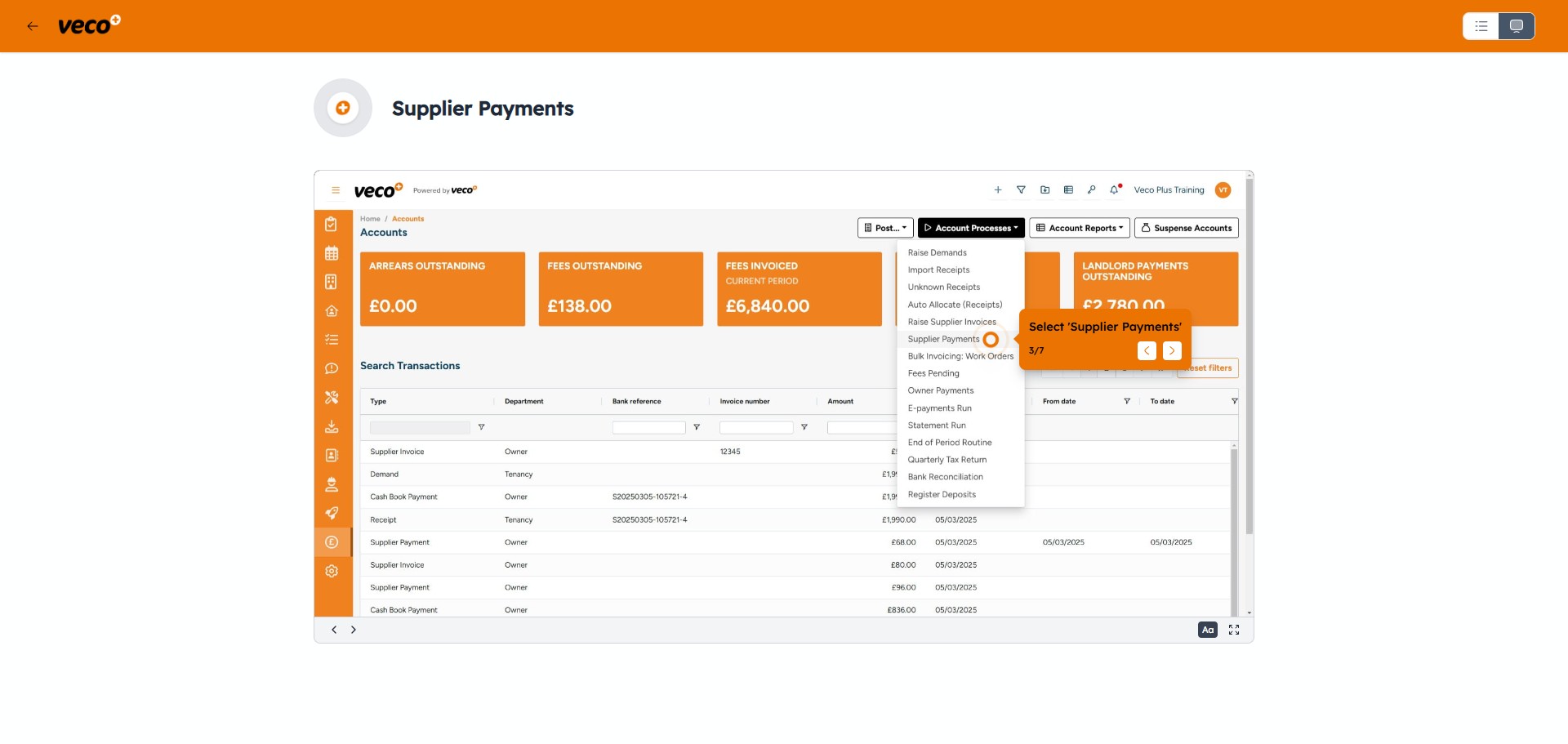 You can switch back to step by step mode at any time by selecting the step by step icon in the upper right corner